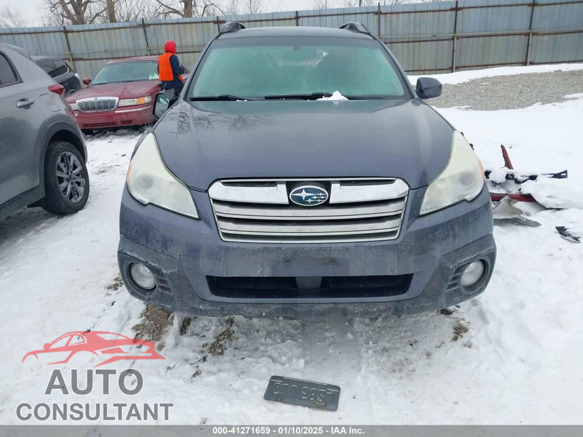 SUBARU OUTBACK 2014 - 4S4BRCCC4E3309171