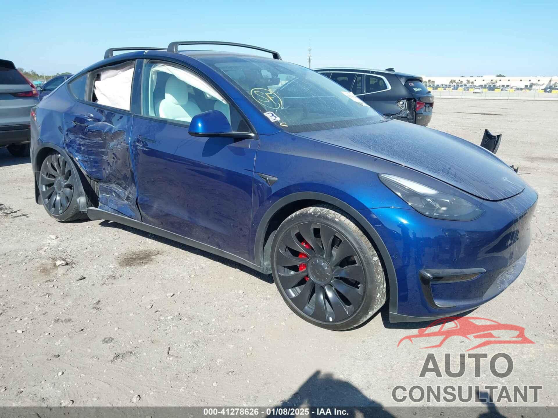TESLA MODEL Y 2022 - 7SAYGDEF3NF465967