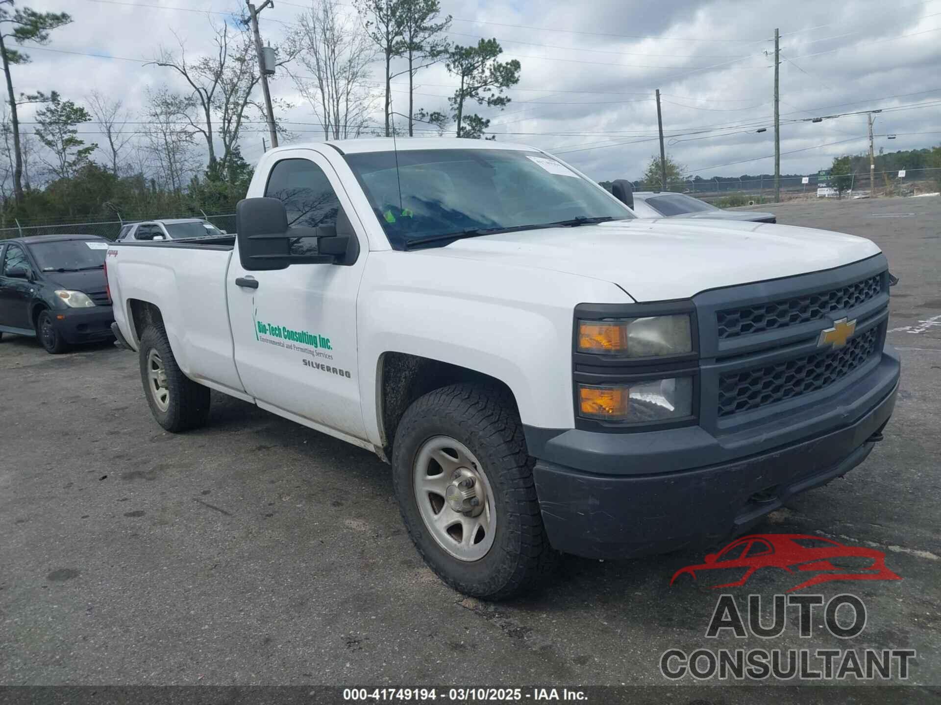 CHEVROLET SILVERADO 1500 2014 - 1GCNKPEH5EZ378387