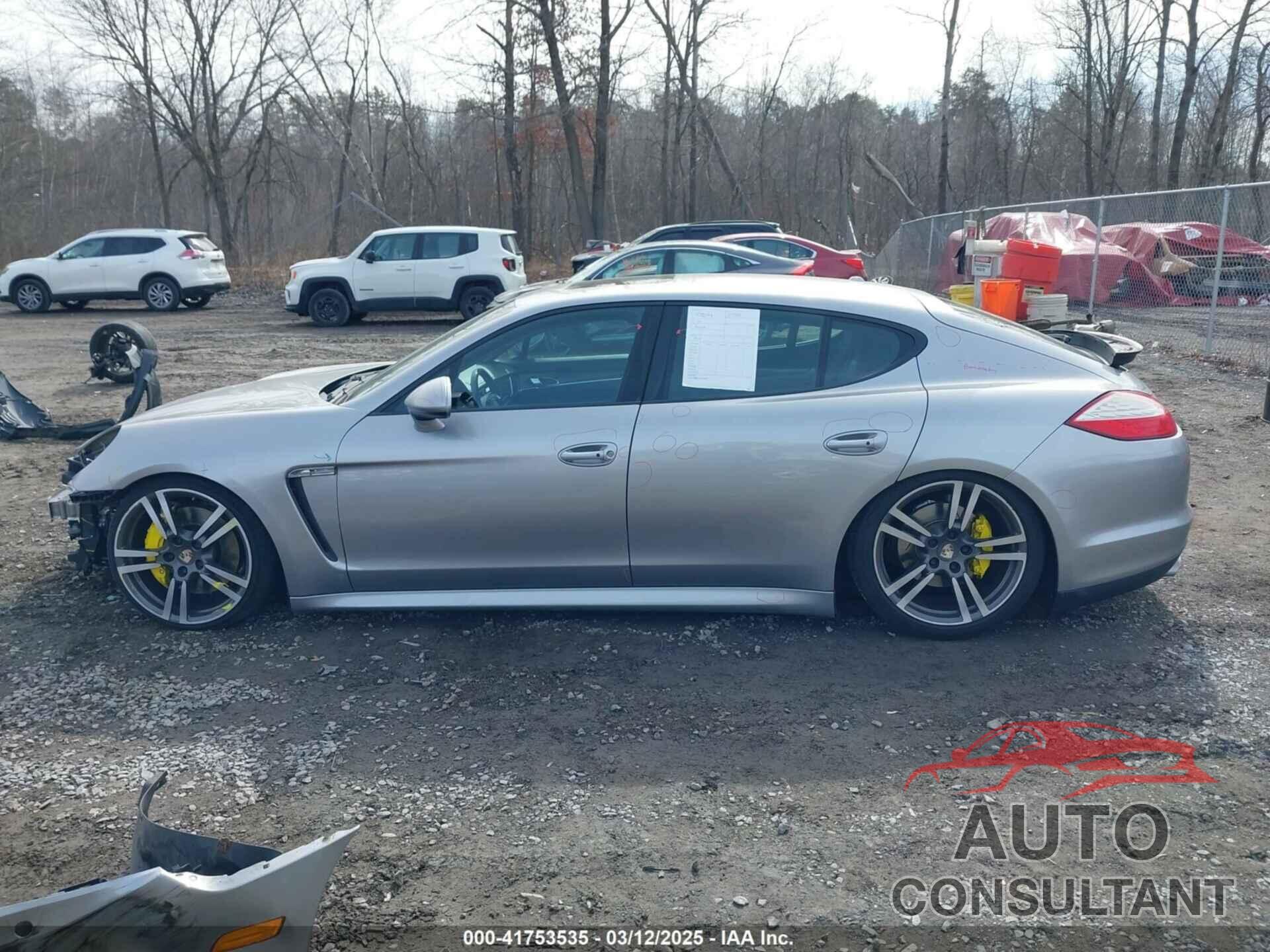 PORSCHE PANAMERA 2012 - WP0AA2A74CL016133