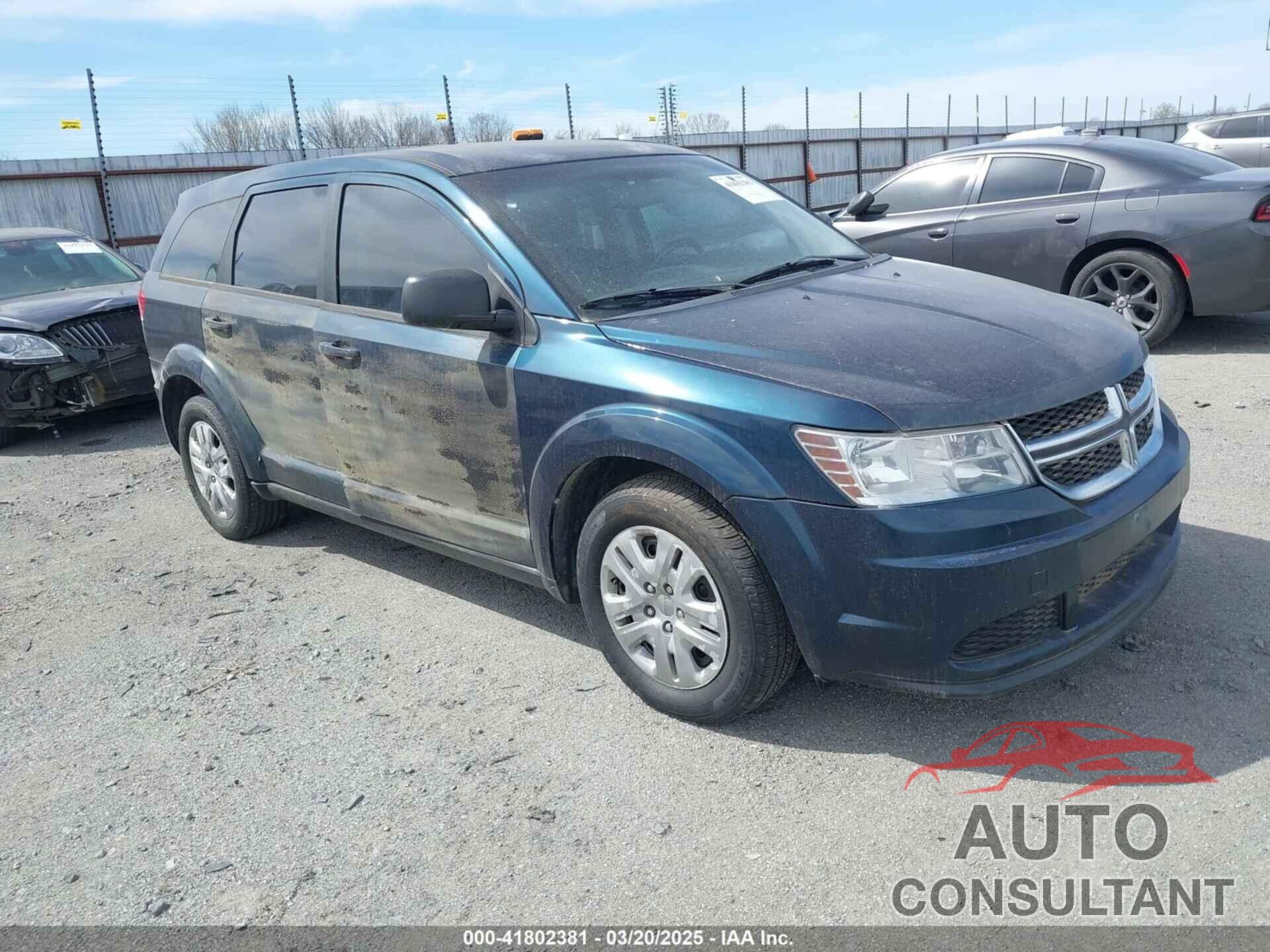 DODGE JOURNEY 2014 - 3C4PDCAB7ET101132