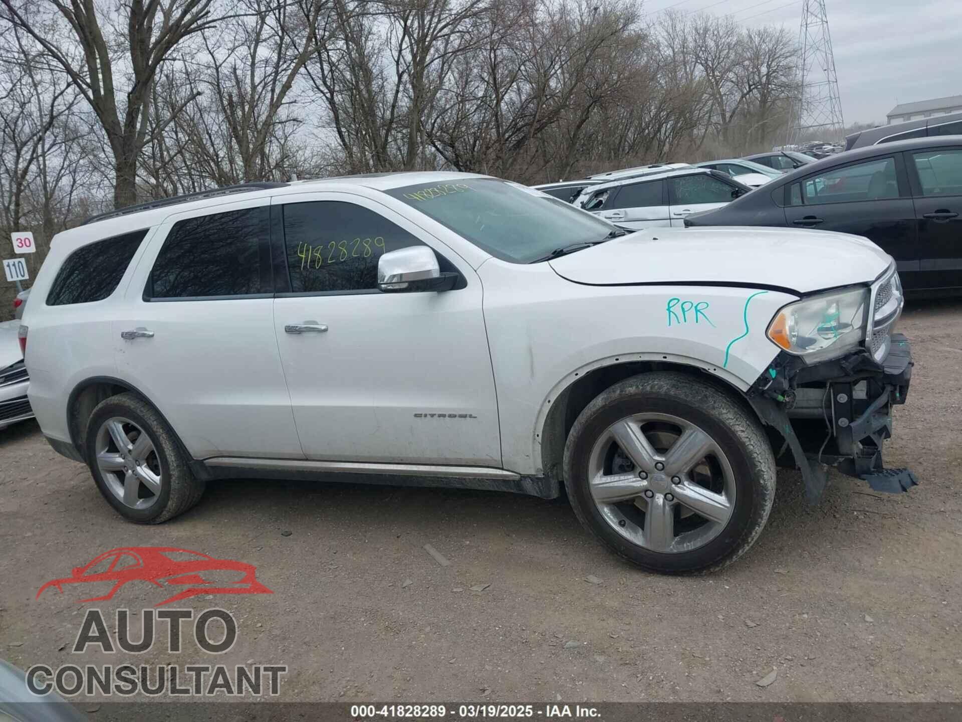 DODGE DURANGO 2013 - 1C4RDJEG7DC687196