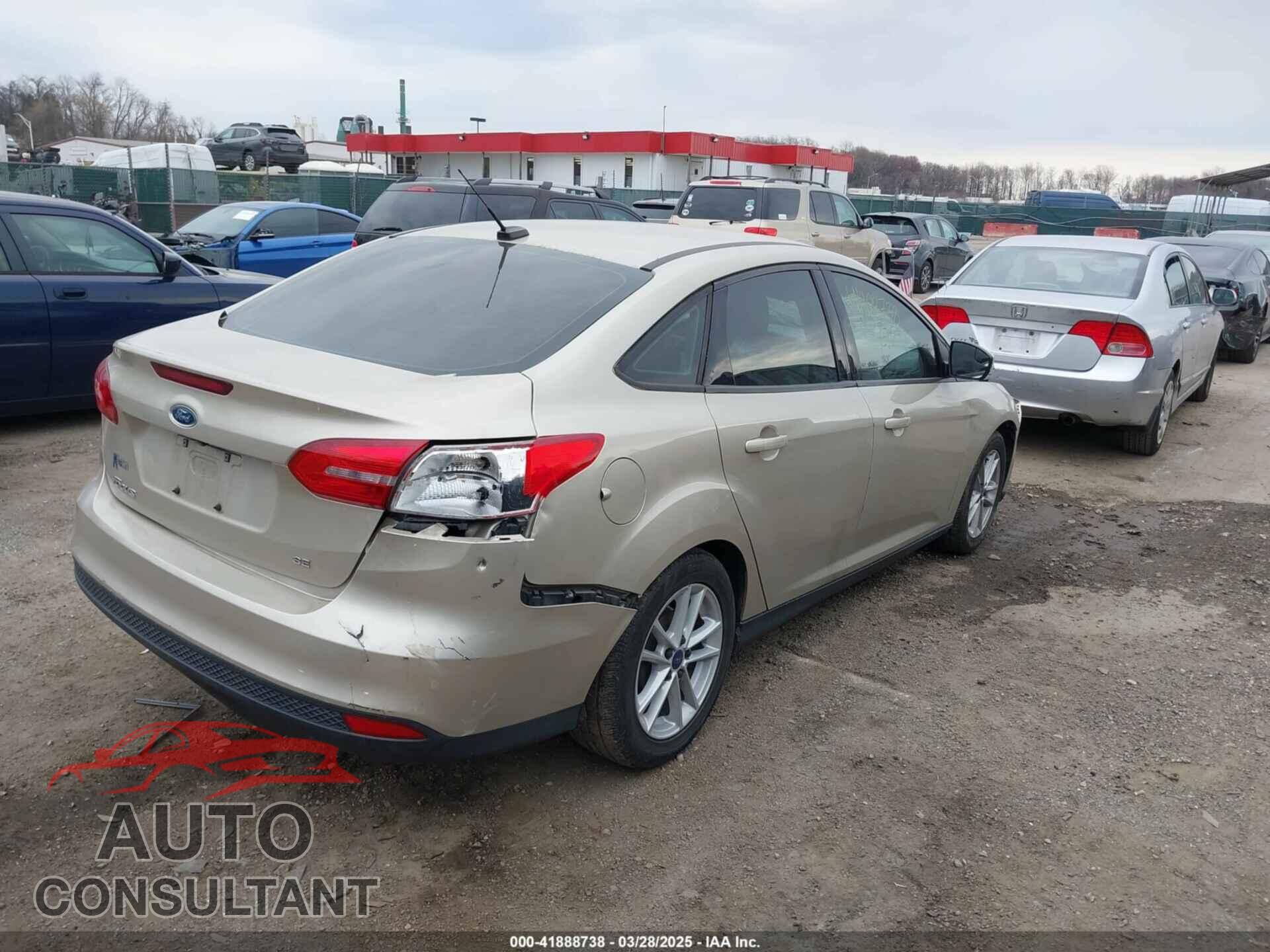 FORD FOCUS 2017 - 1FADP3F28HL252411