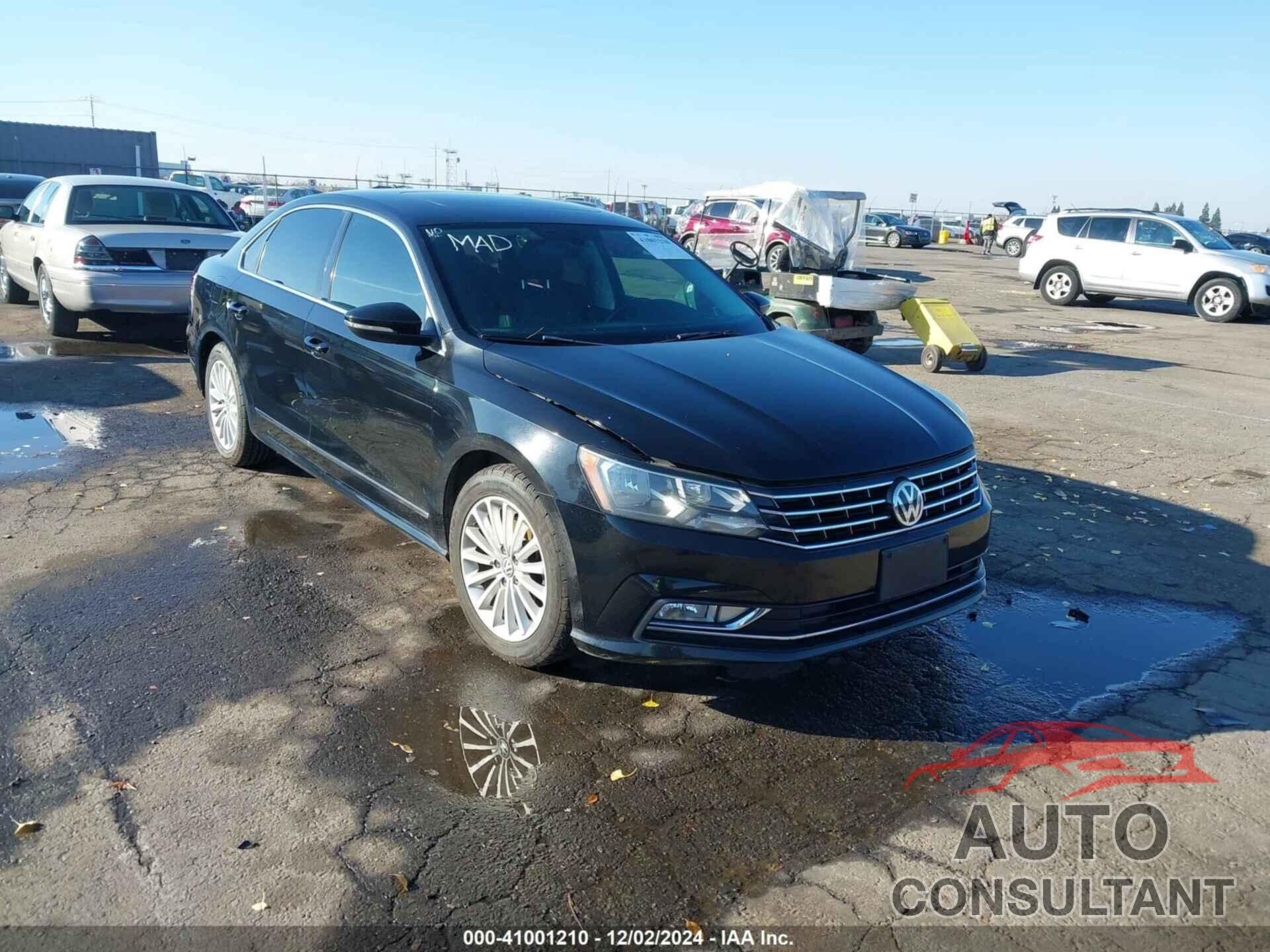 VOLKSWAGEN PASSAT 2016 - 1VWBT7A36GC002472