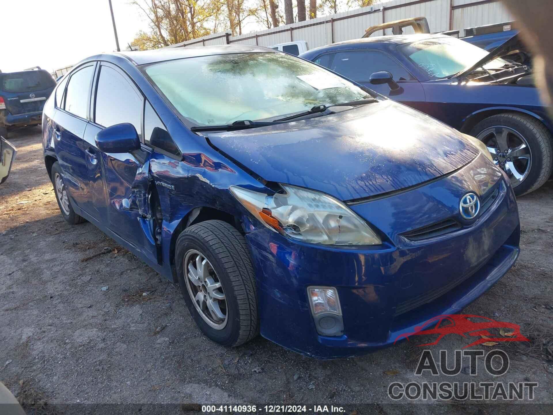 TOYOTA PRIUS 2010 - JTDKN3DU8A0204085