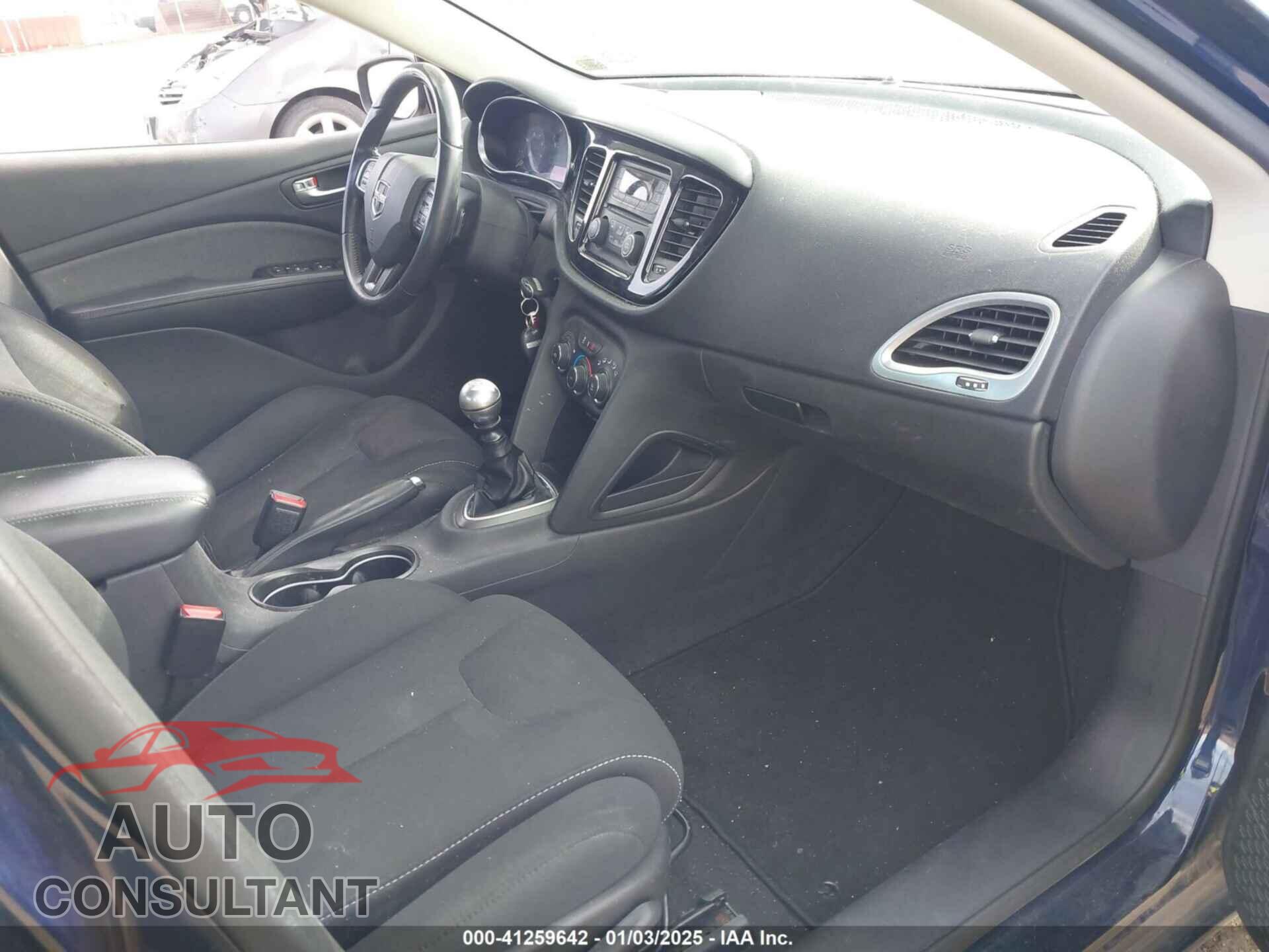 DODGE DART 2013 - 1C3CDFBA7DD329016