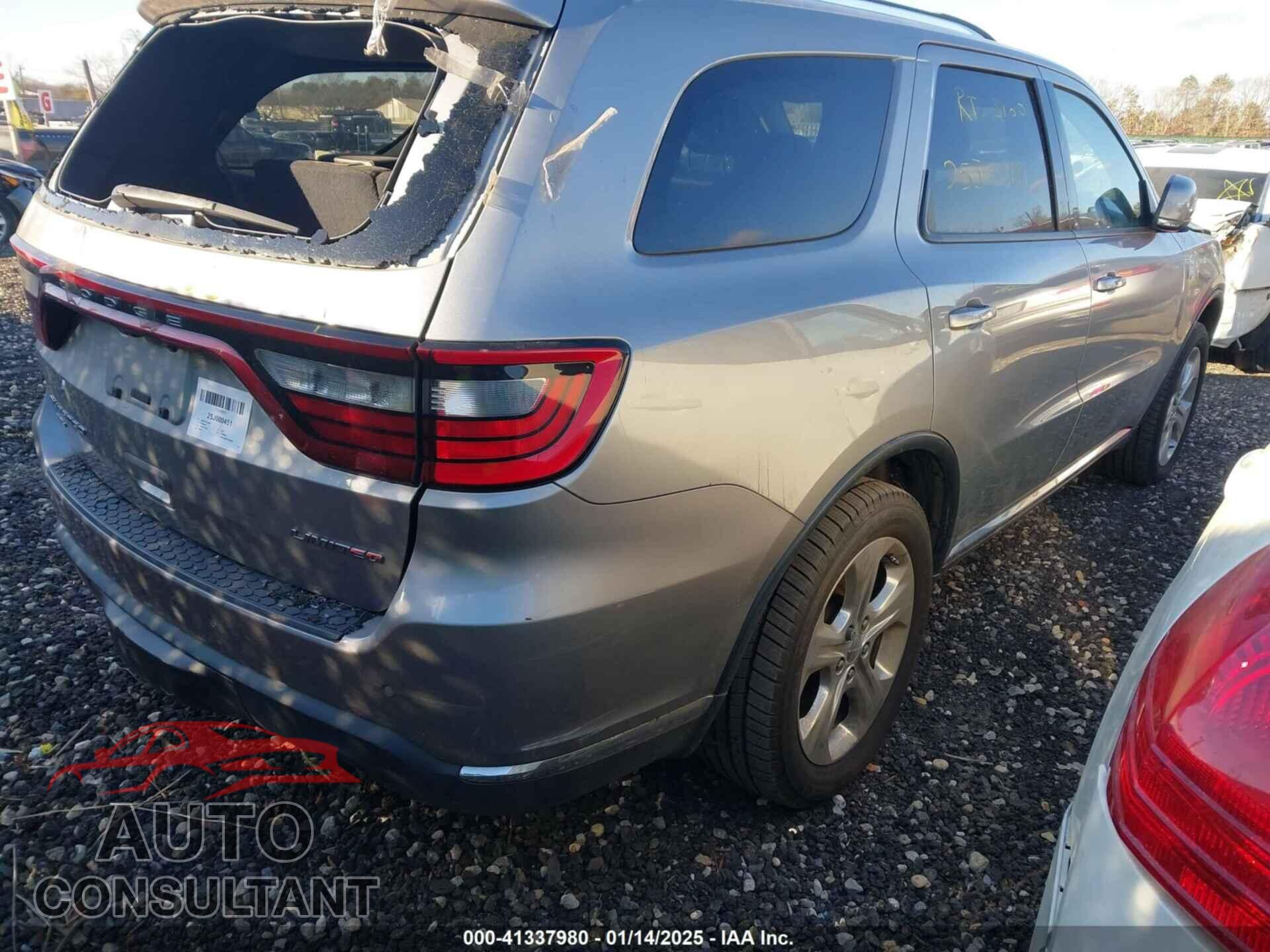 DODGE DURANGO 2015 - 1C4RDJDG0FC843695