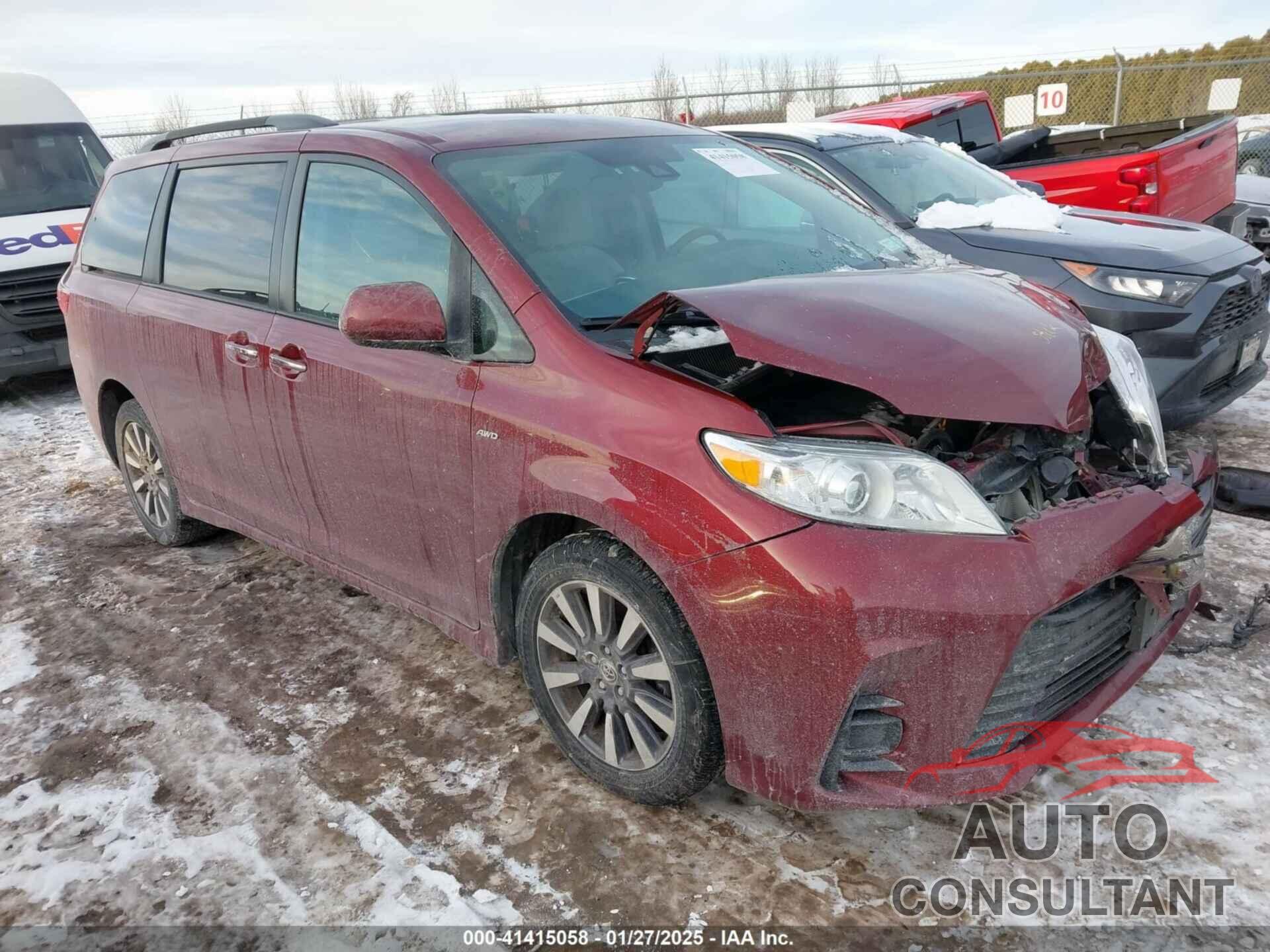 TOYOTA SIENNA 2020 - 5TDJZ3DC6LS240400