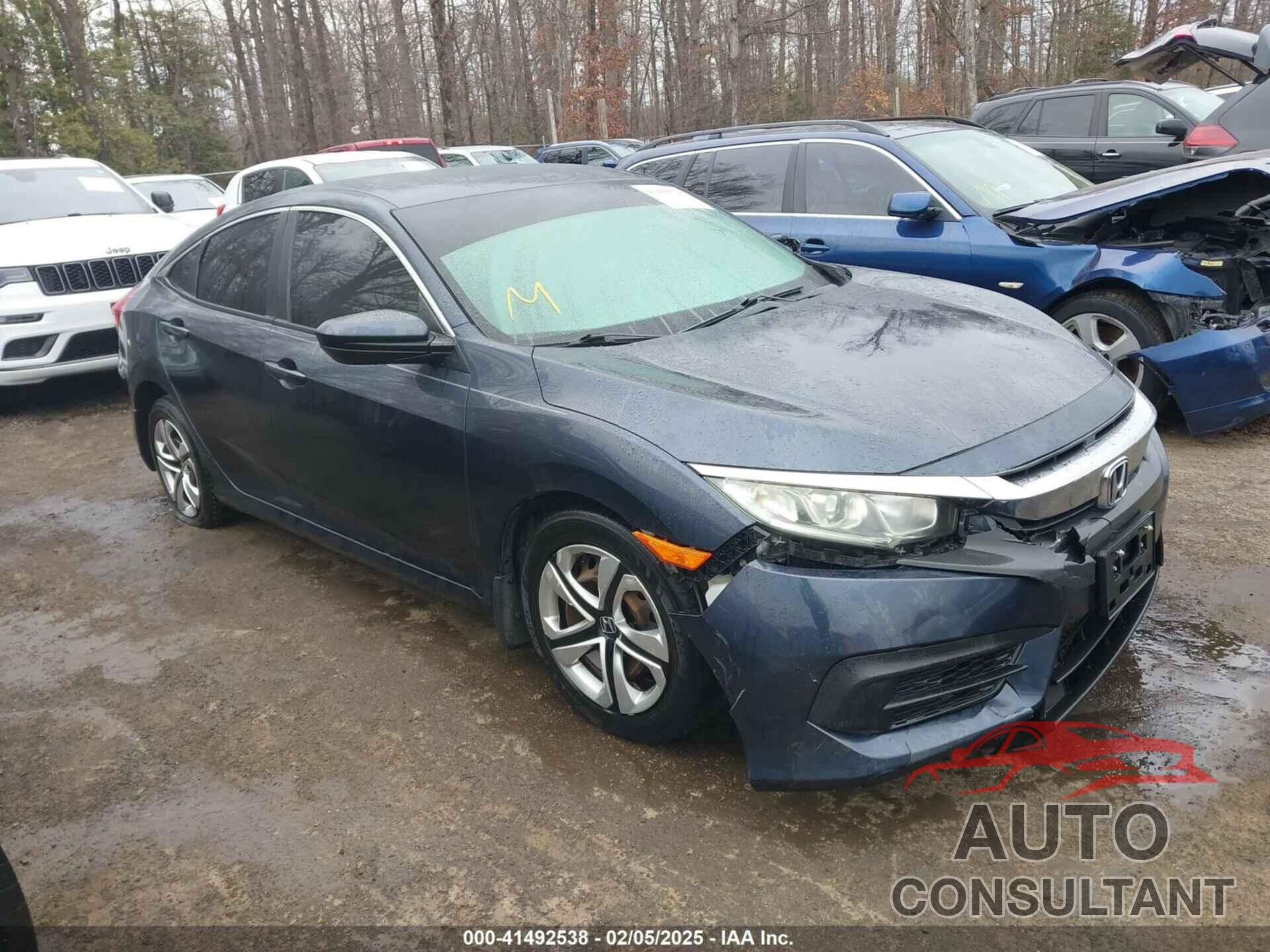 HONDA CIVIC 2016 - 19XFC2F55GE207789