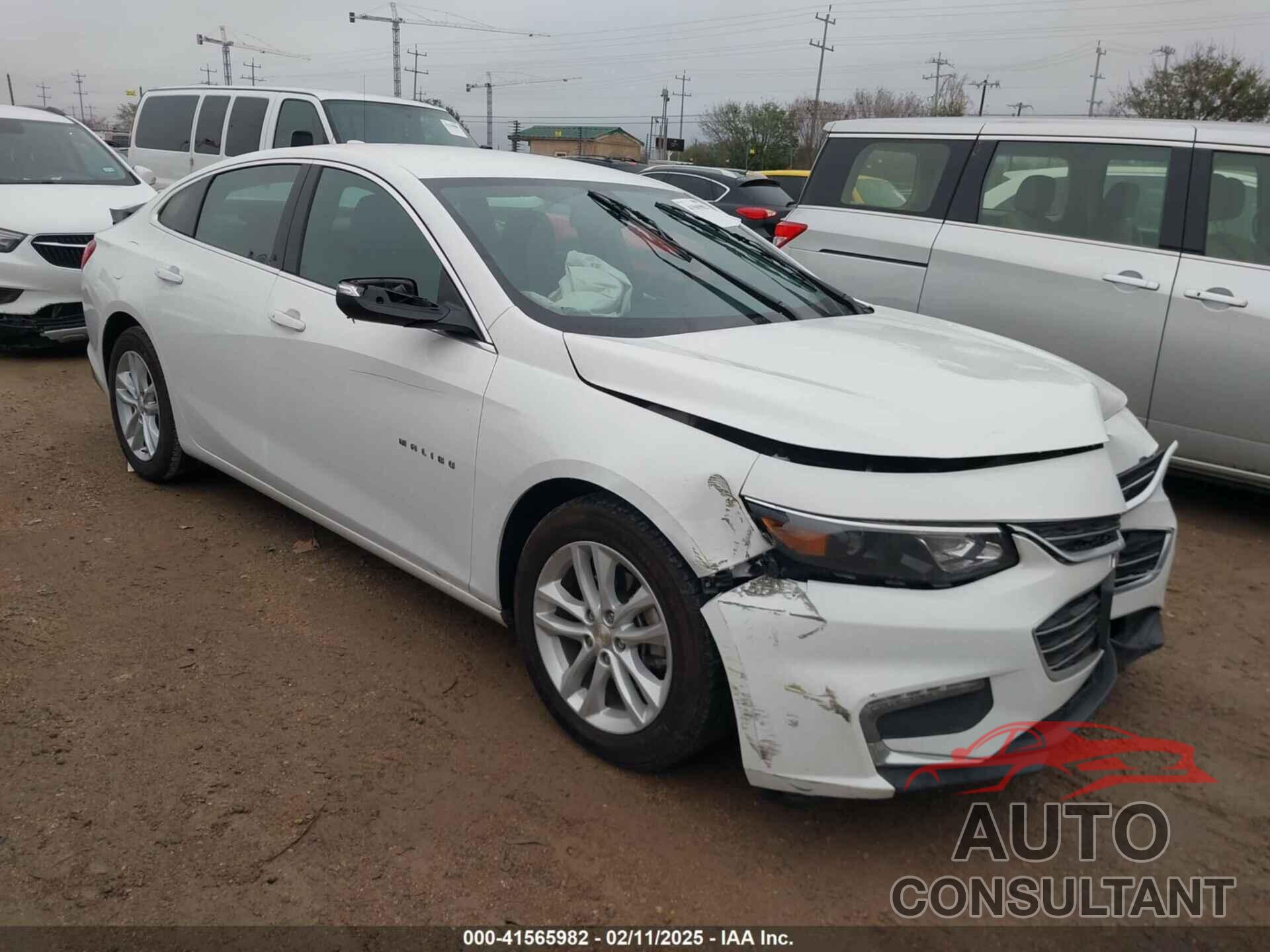 CHEVROLET MALIBU 2017 - 1G1ZE5ST8HF249824