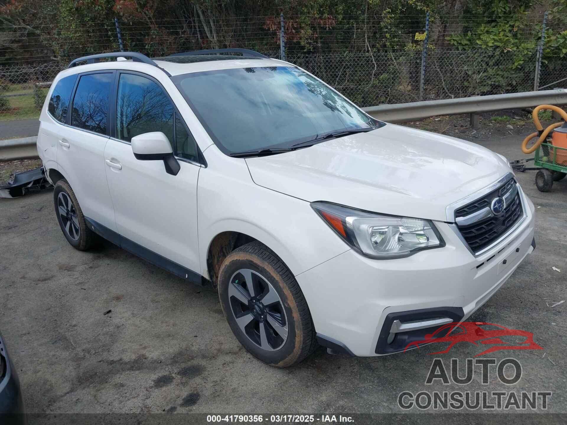 SUBARU FORESTER 2017 - JF2SJAJC9HH595109