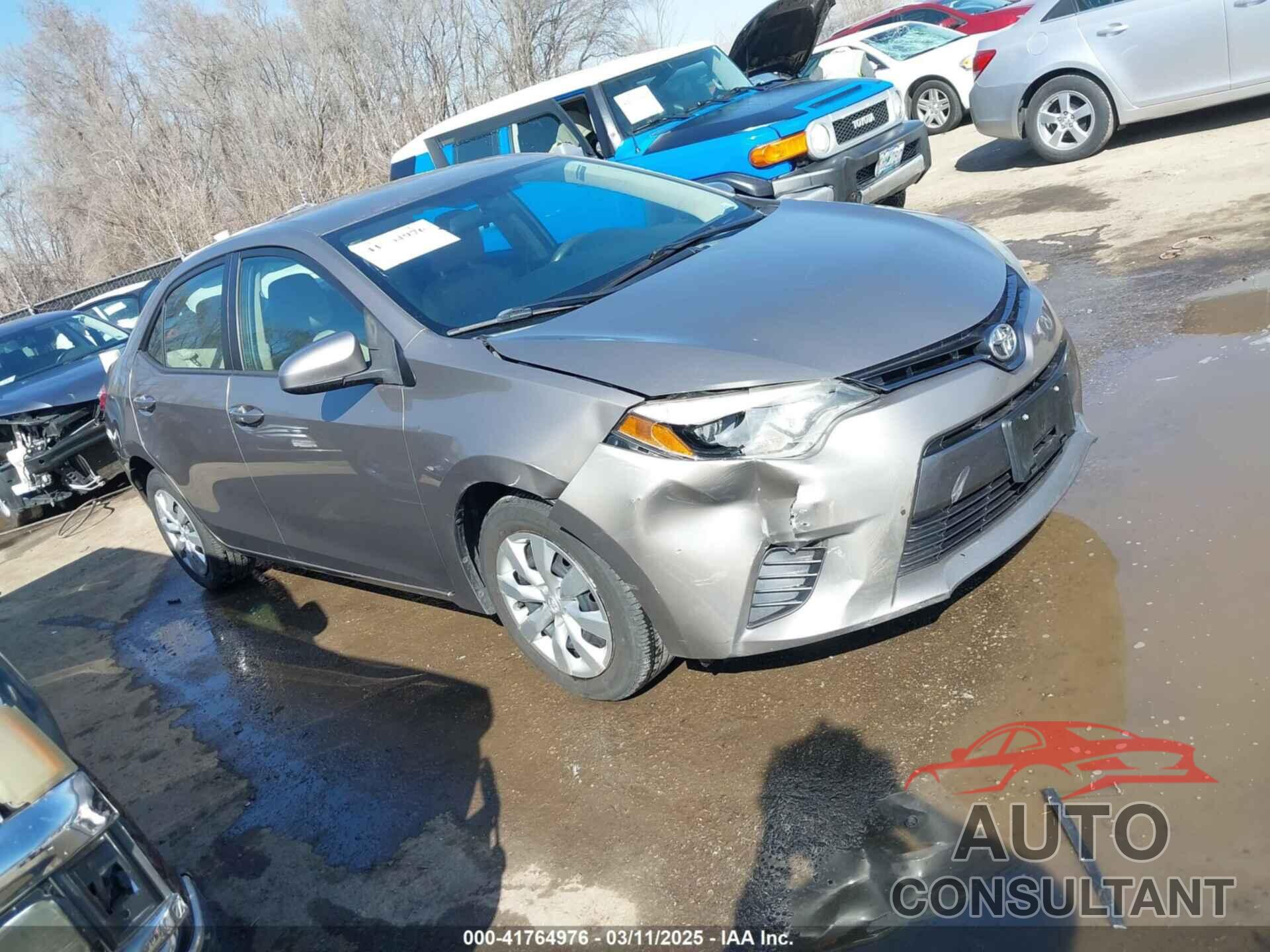 TOYOTA COROLLA 2015 - 5YFBURHE5FP345234