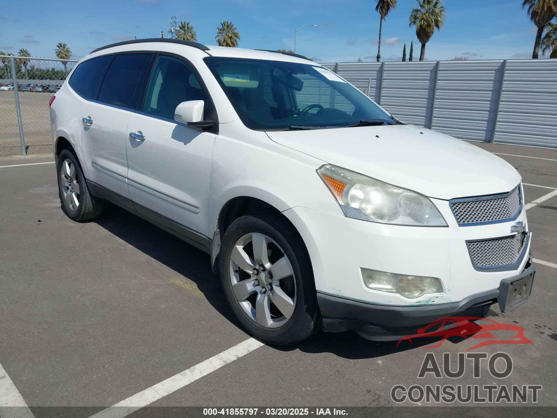 CHEVROLET TRAVERSE 2012 - 1GNKVLED2CJ233312