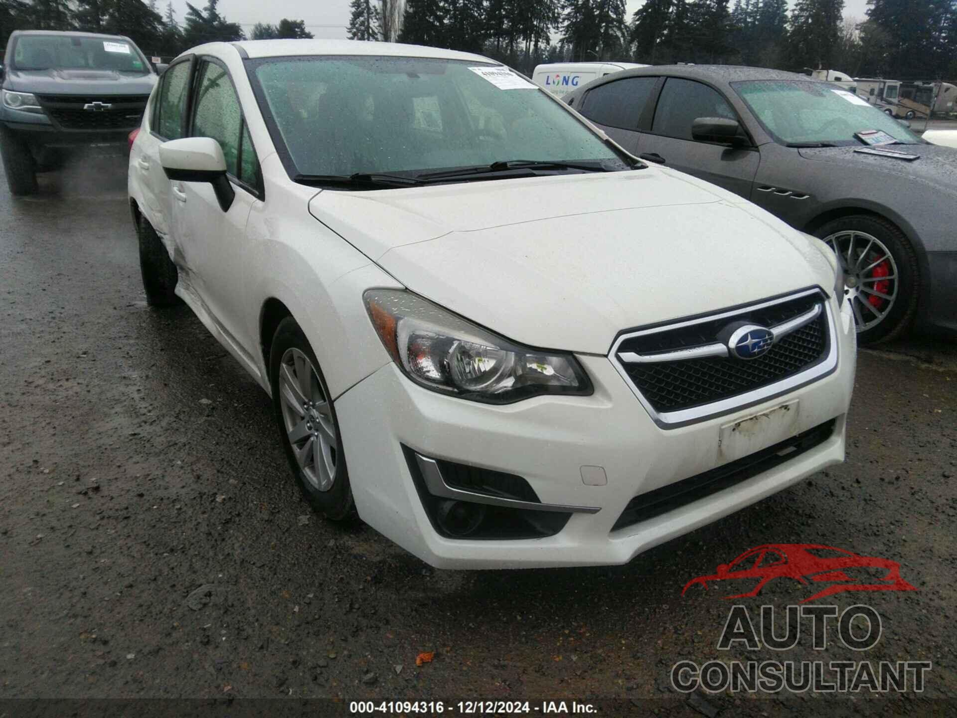 SUBARU IMPREZA 2015 - JF1GPAC67FH228061