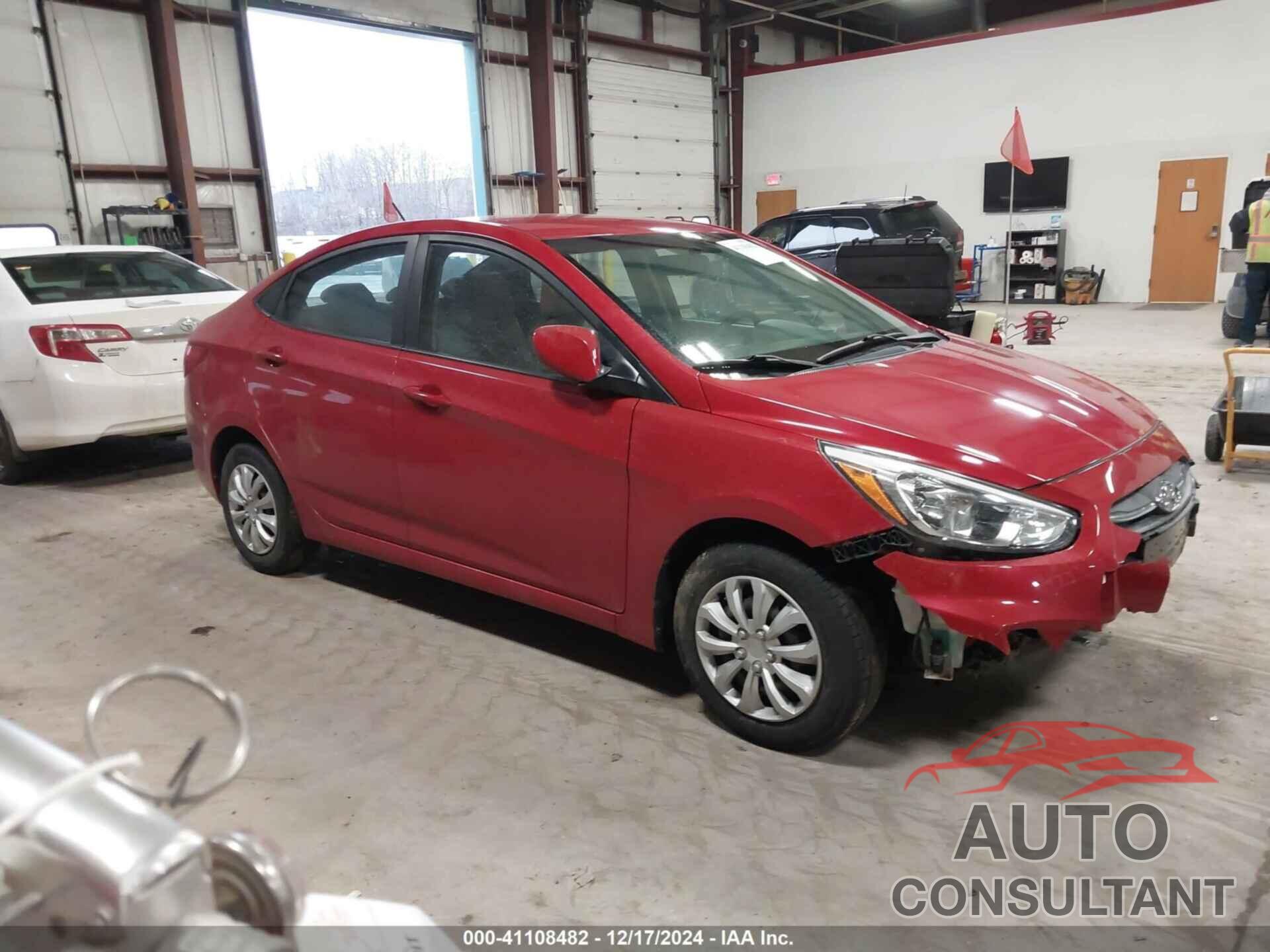 HYUNDAI ACCENT 2017 - KMHCT4AEXHU308511