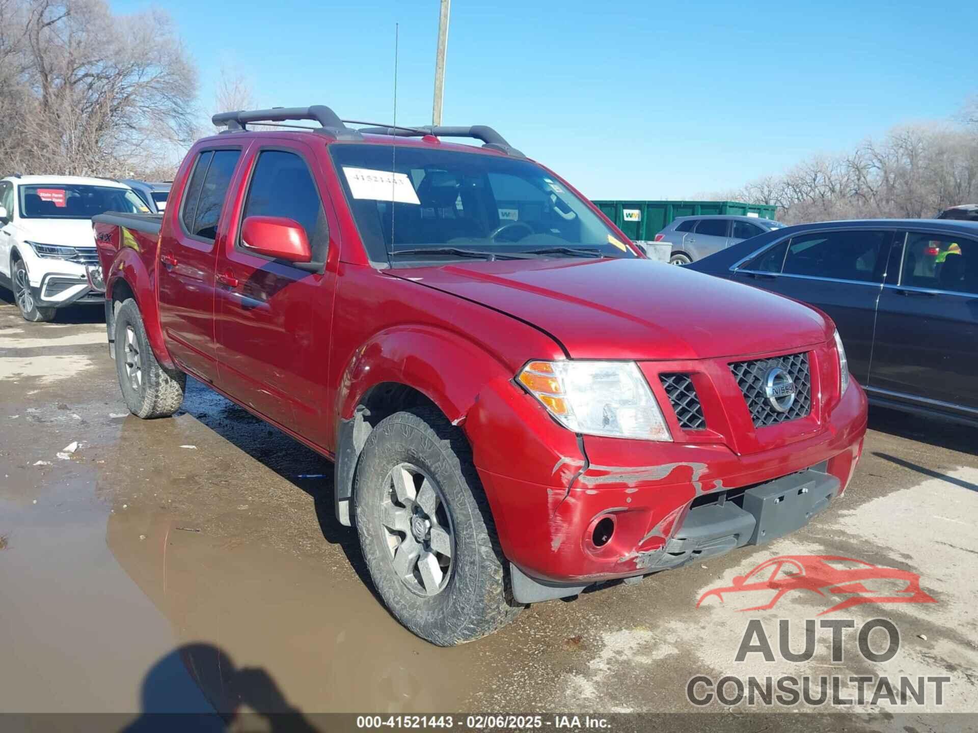 NISSAN FRONTIER 2012 - 1N6AD0EV9CC449352