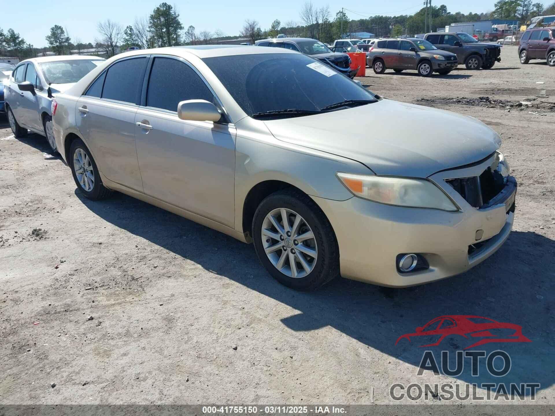 TOYOTA CAMRY 2010 - JTNBK3EK0A3047152