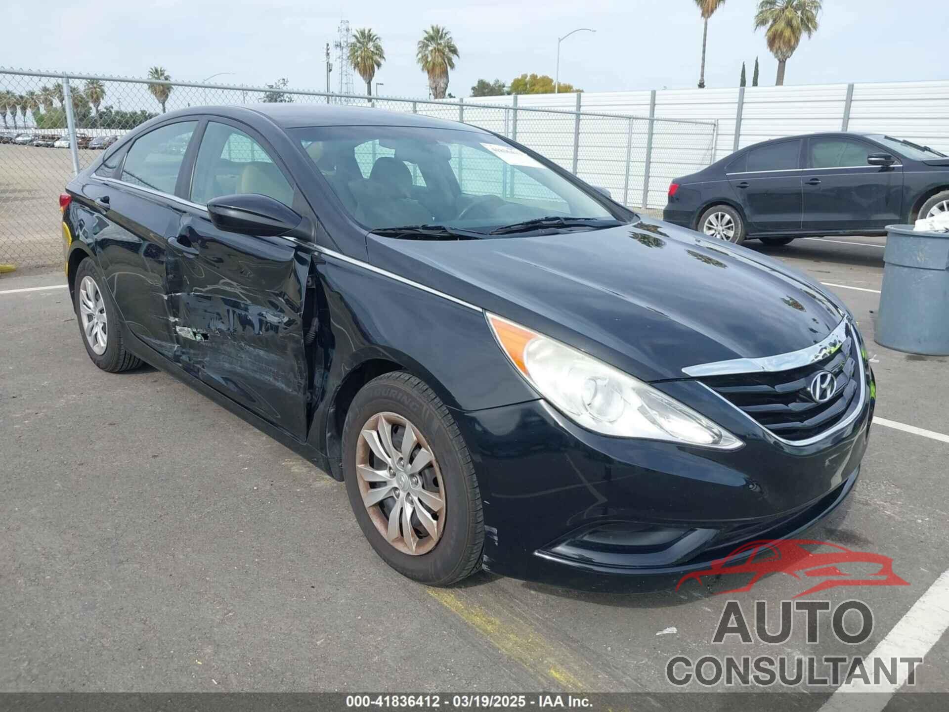 HYUNDAI SONATA 2012 - 5NPEB4AC2CH435626