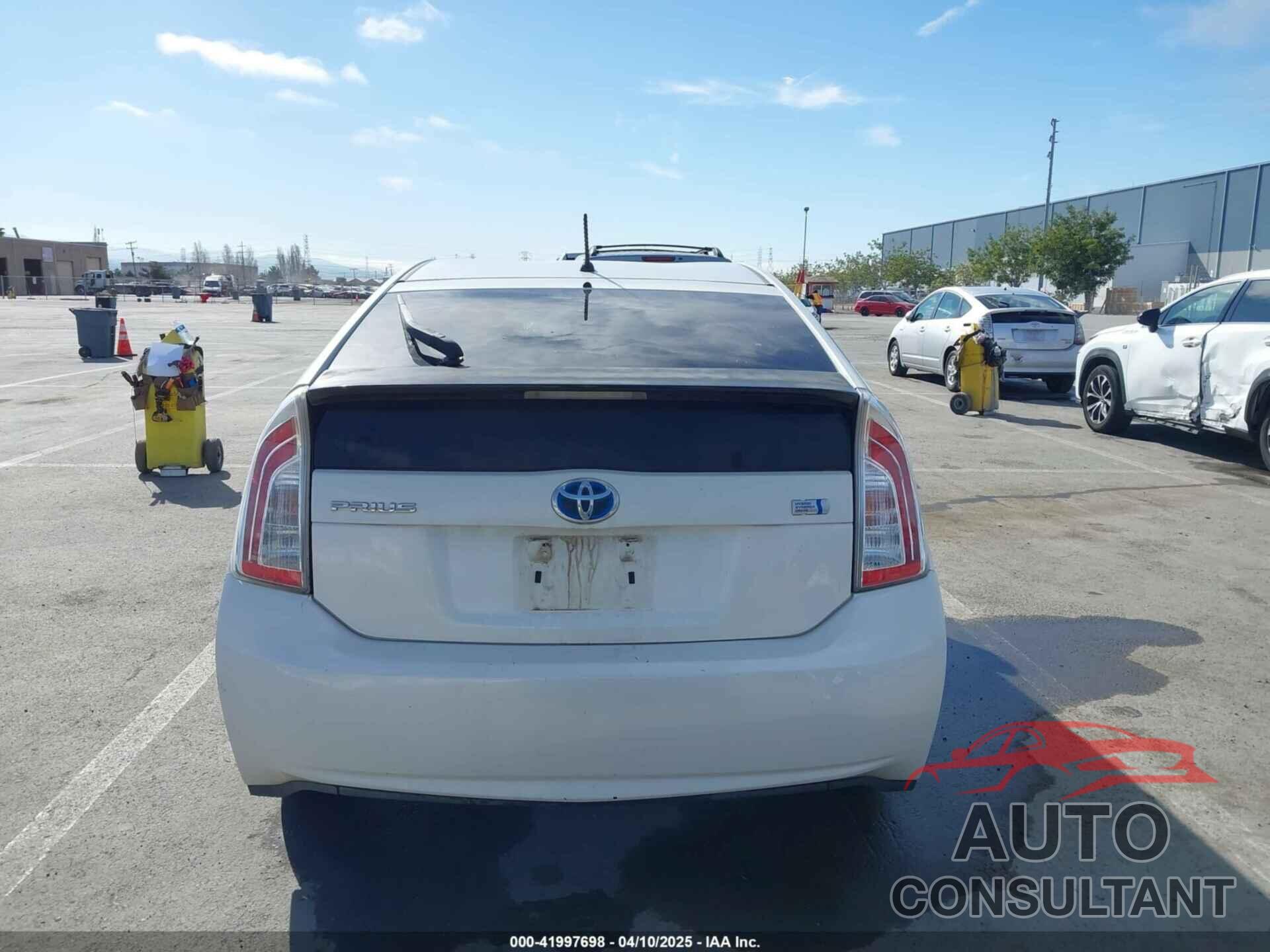 TOYOTA PRIUS 2012 - JTDKN3DU3C5533914
