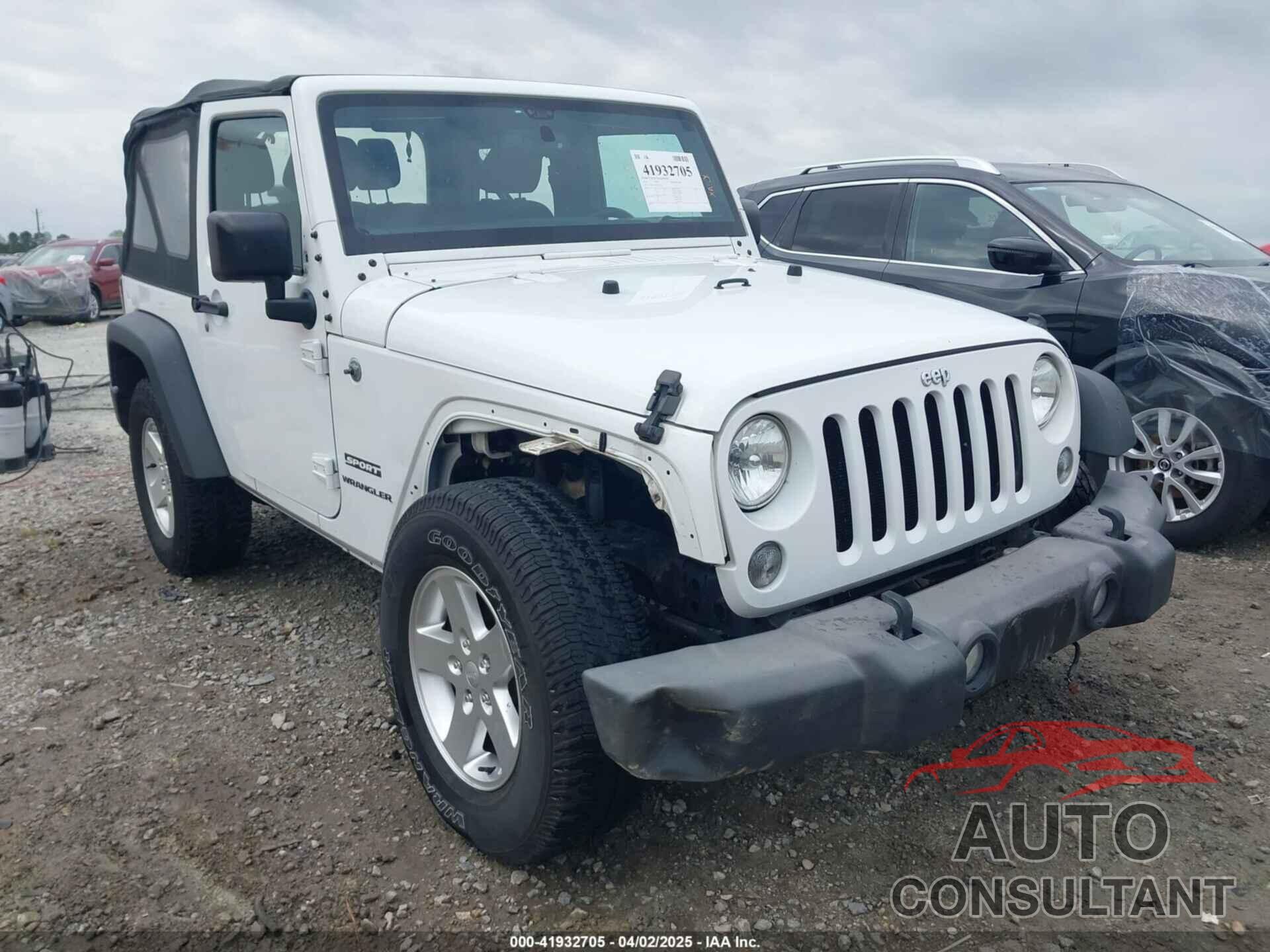 JEEP WRANGLER 2015 - 1C4AJWAG5FL757161