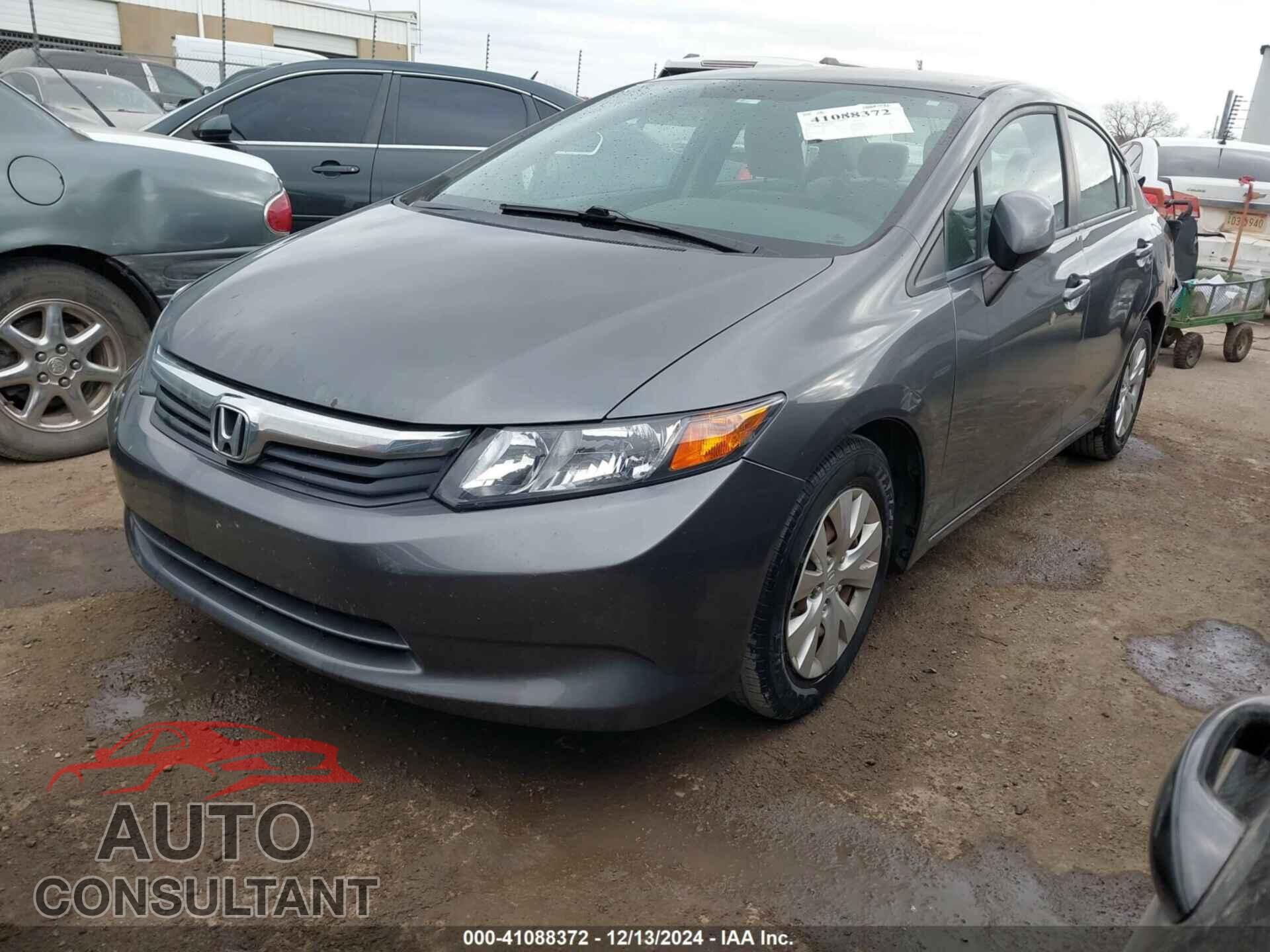 HONDA CIVIC 2012 - 2HGFB2F50CH605592