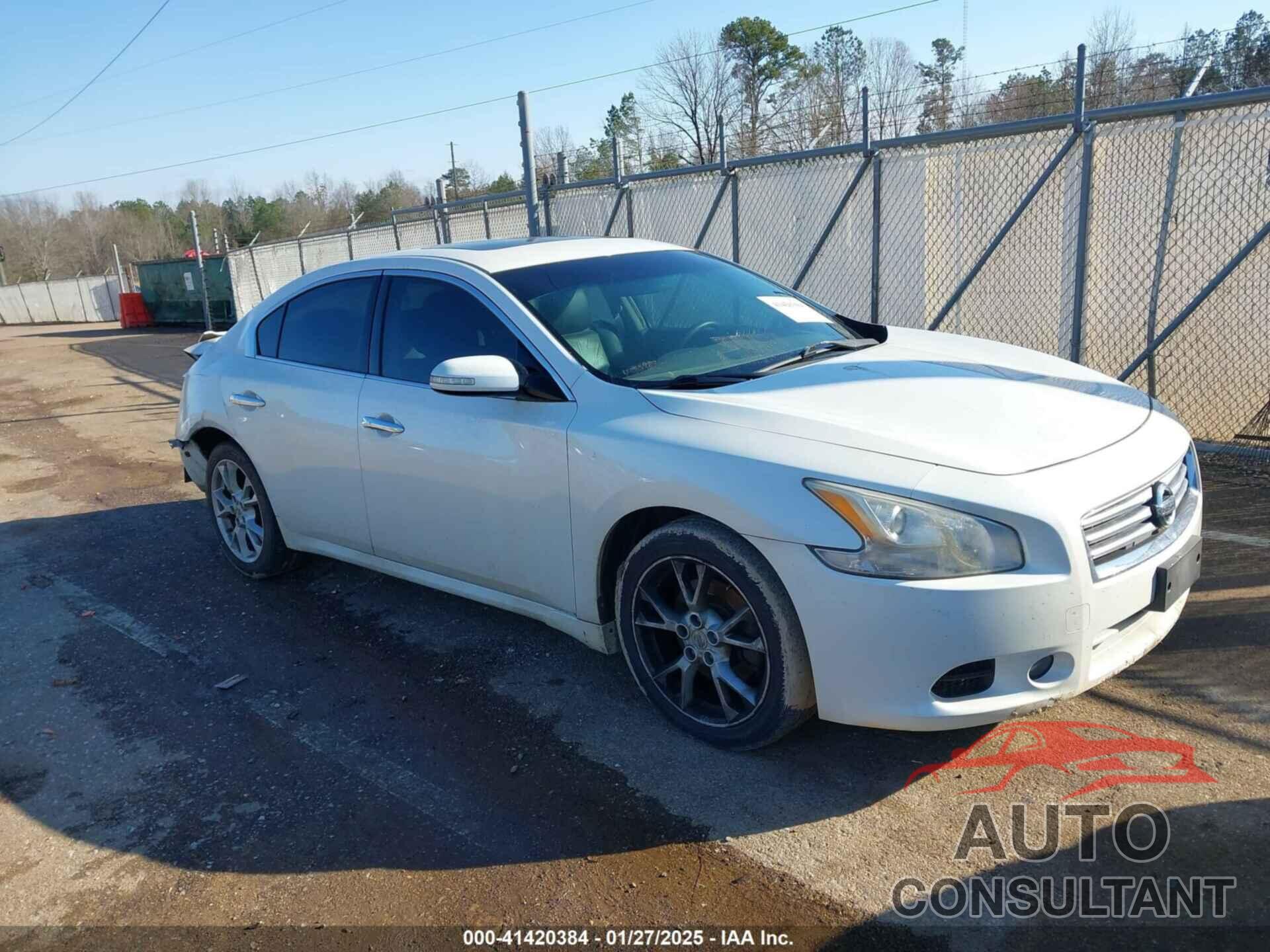 NISSAN MAXIMA 2014 - 1N4AA5AP2EC450092