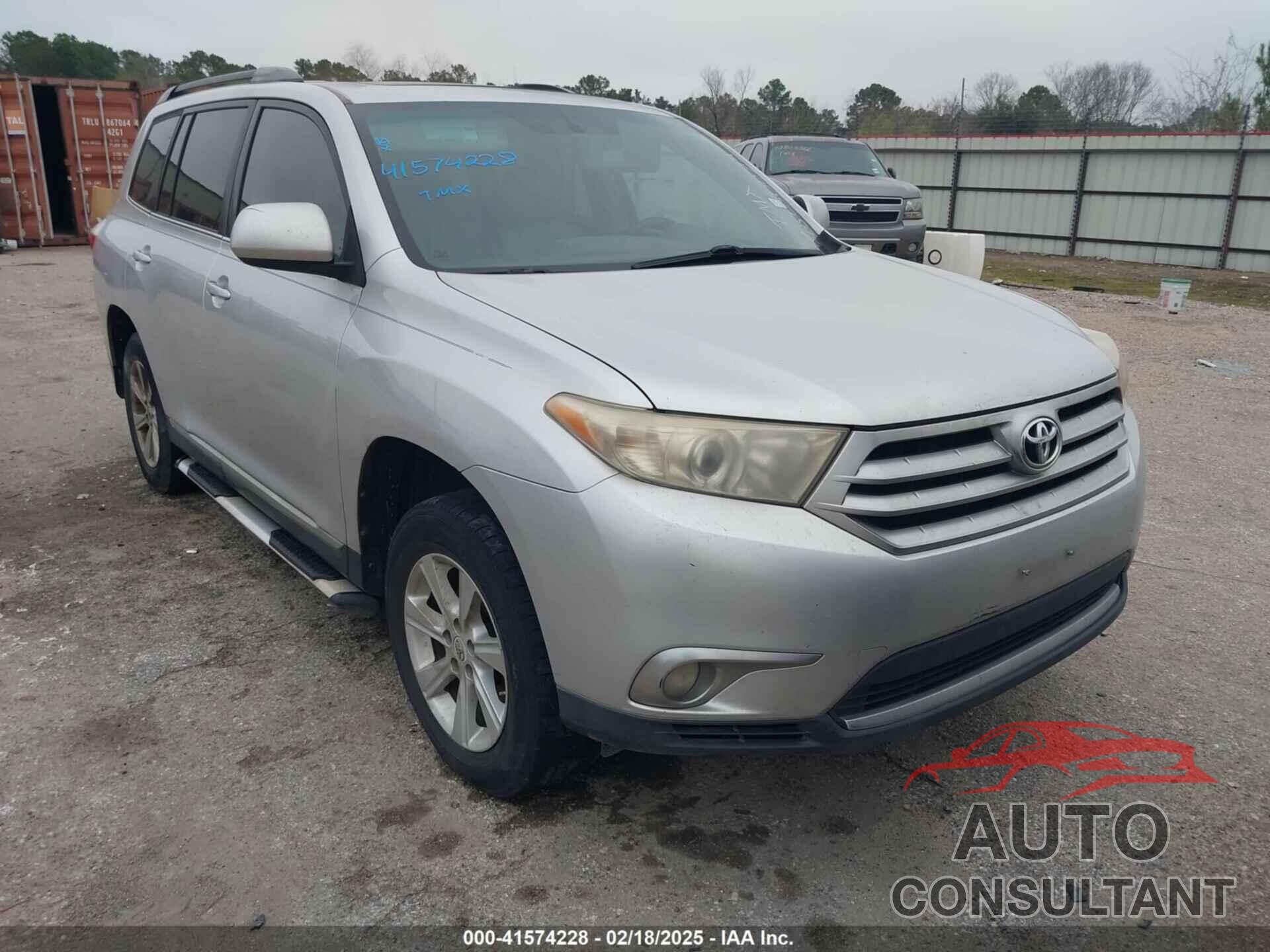 TOYOTA HIGHLANDER 2011 - 5TDZK3EHXBS030074