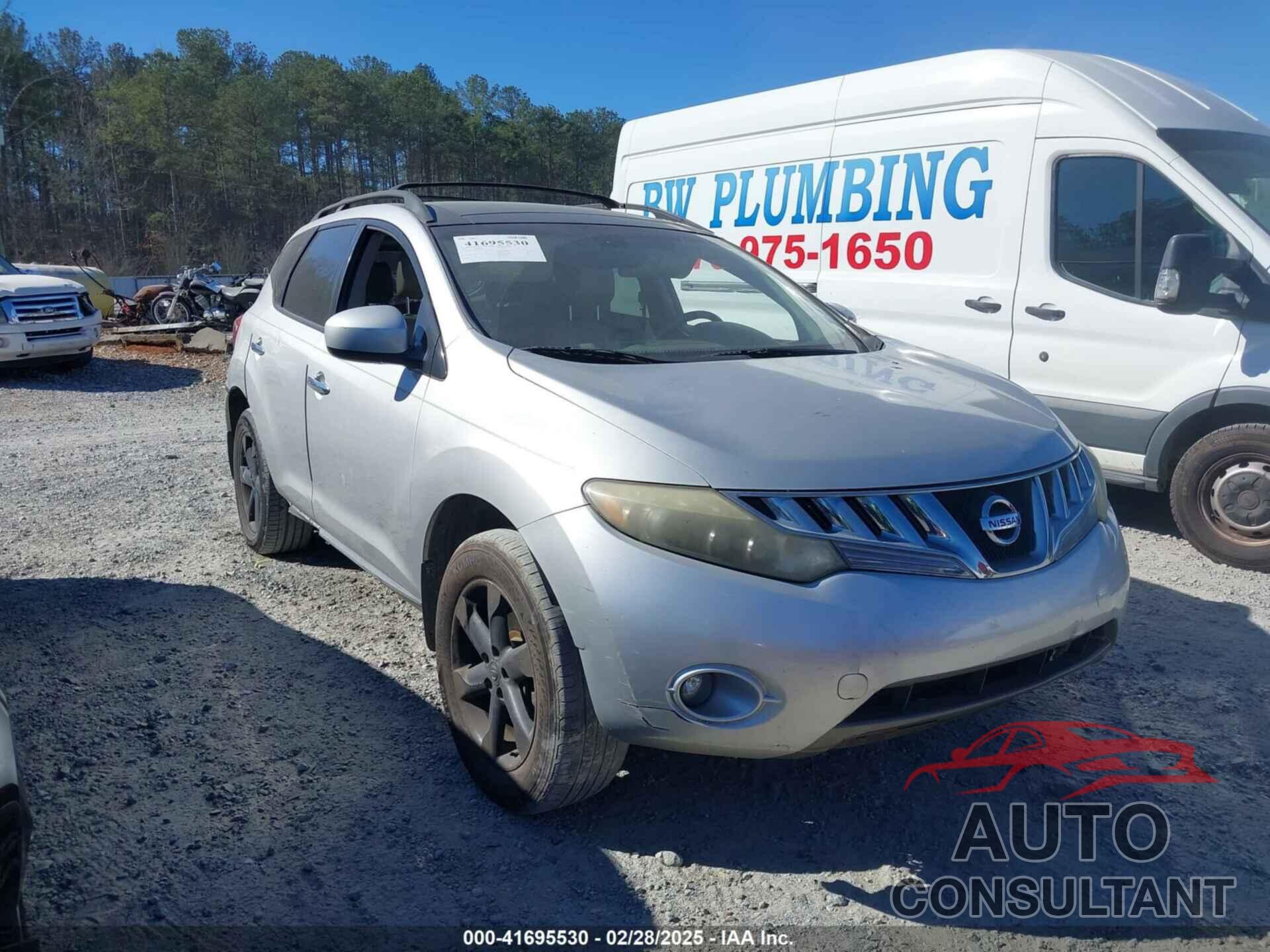 NISSAN MURANO 2009 - JN8AZ18U59W001294