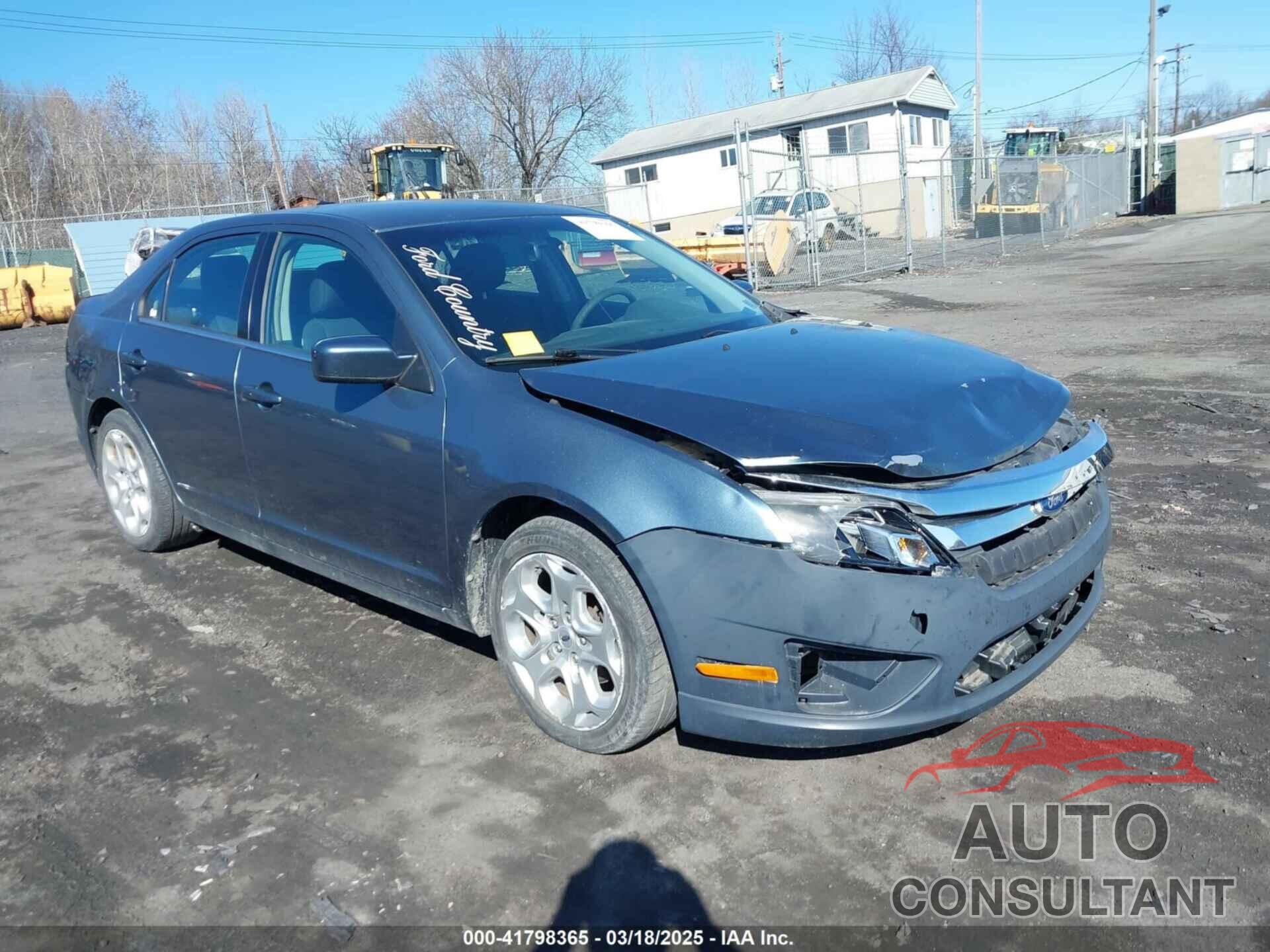 FORD FUSION 2011 - 3FAHP0HA4BR109419