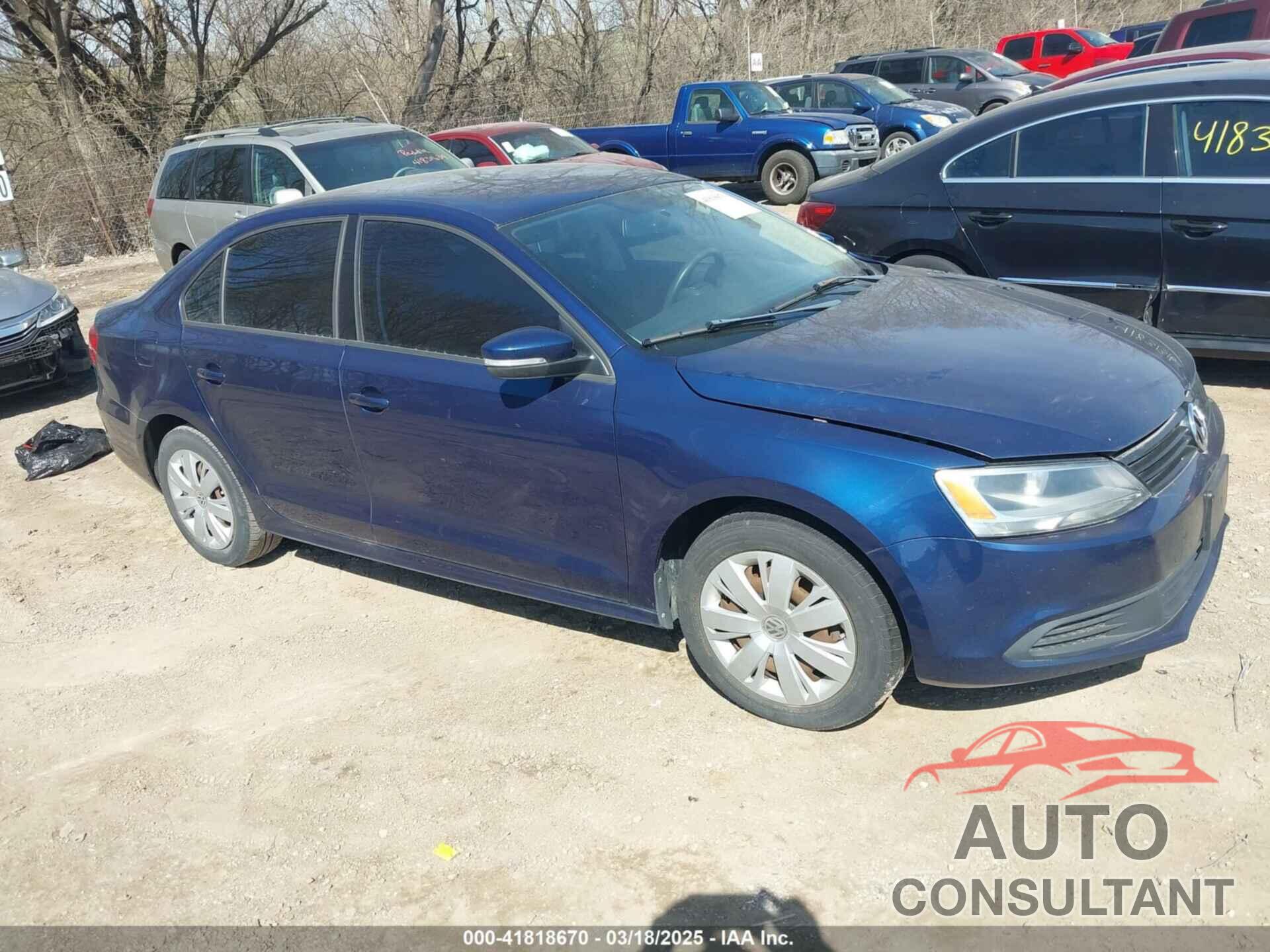 VOLKSWAGEN JETTA 2011 - 3VWDZ7AJ1BM040592
