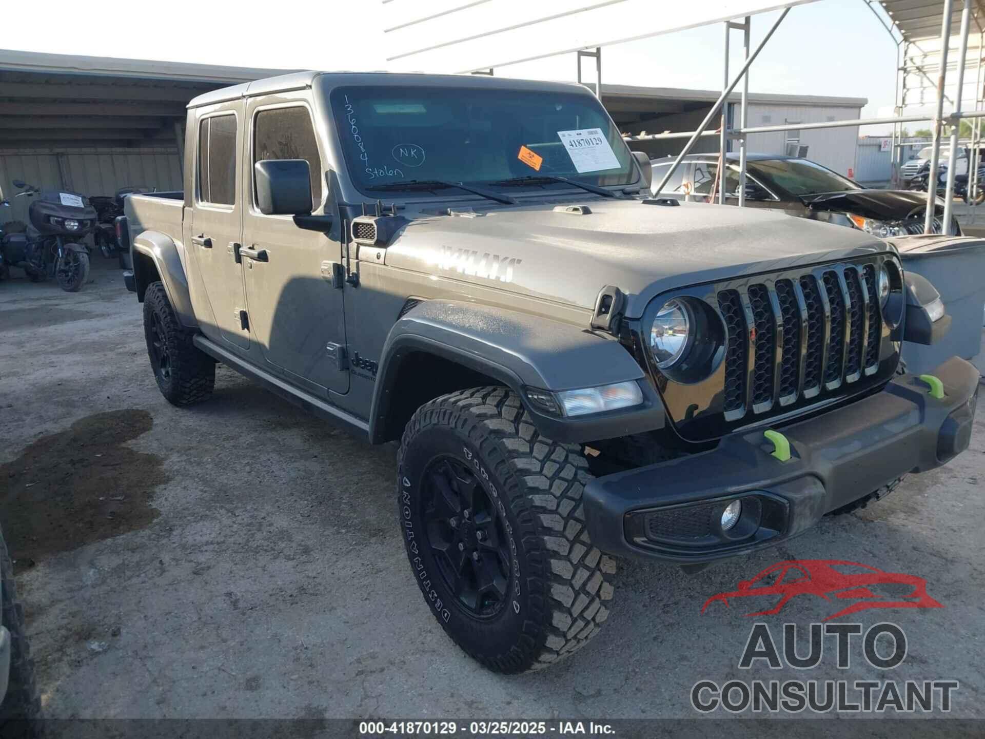JEEP GLADIATOR 2022 - 1C6HJTAG7NL148818