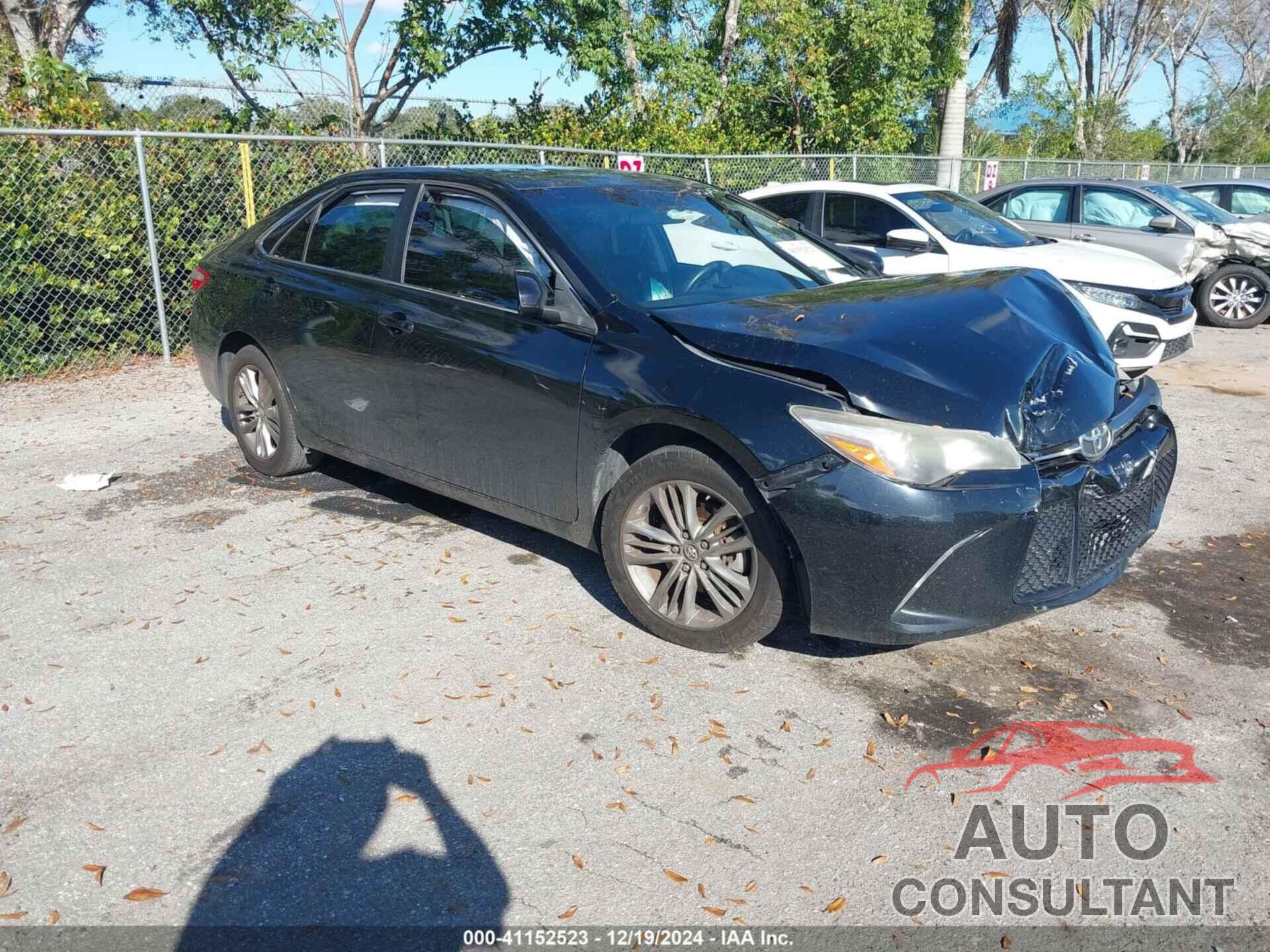 TOYOTA CAMRY 2017 - 4T1BF1FK8HU783297