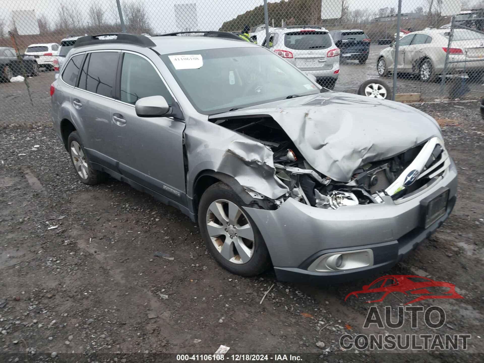 SUBARU OUTBACK 2011 - 4S4BRBCC2B3353935