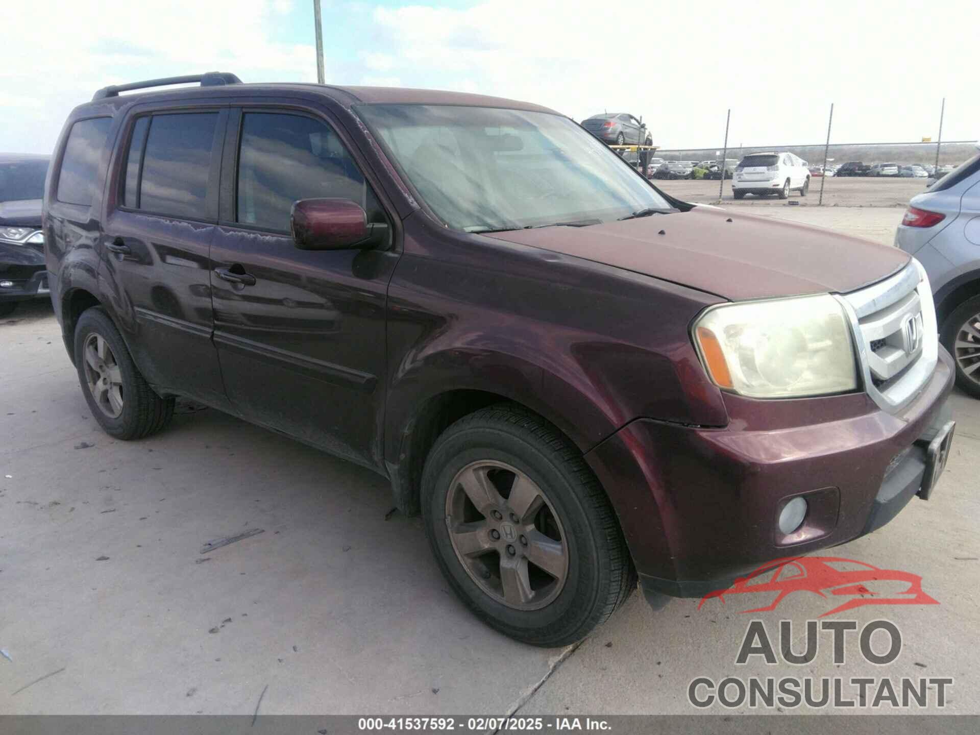 HONDA PILOT 2011 - 5FNYF3H44BB041455