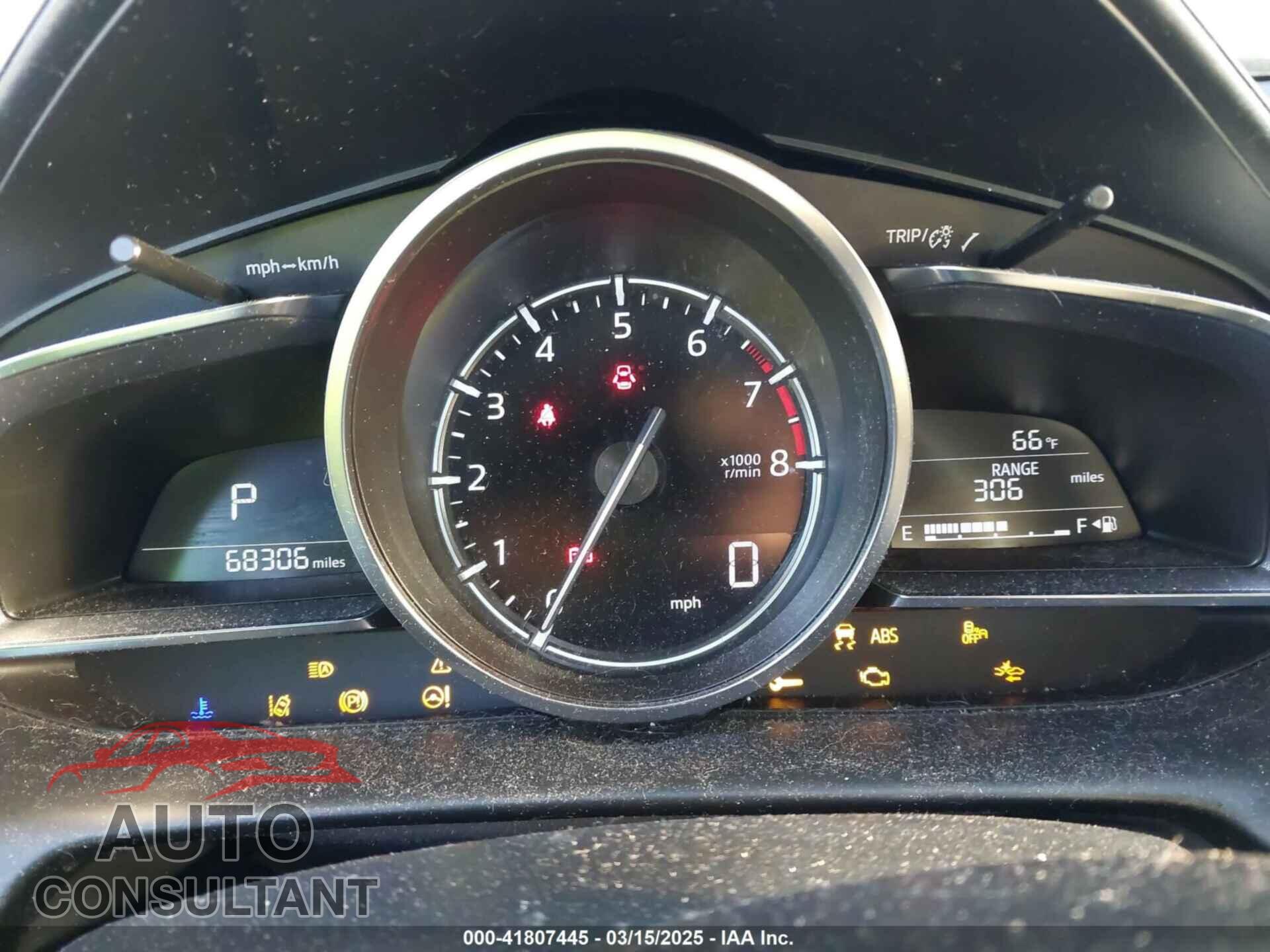 MAZDA CX-3 2019 - JM1DKDB78K0441908