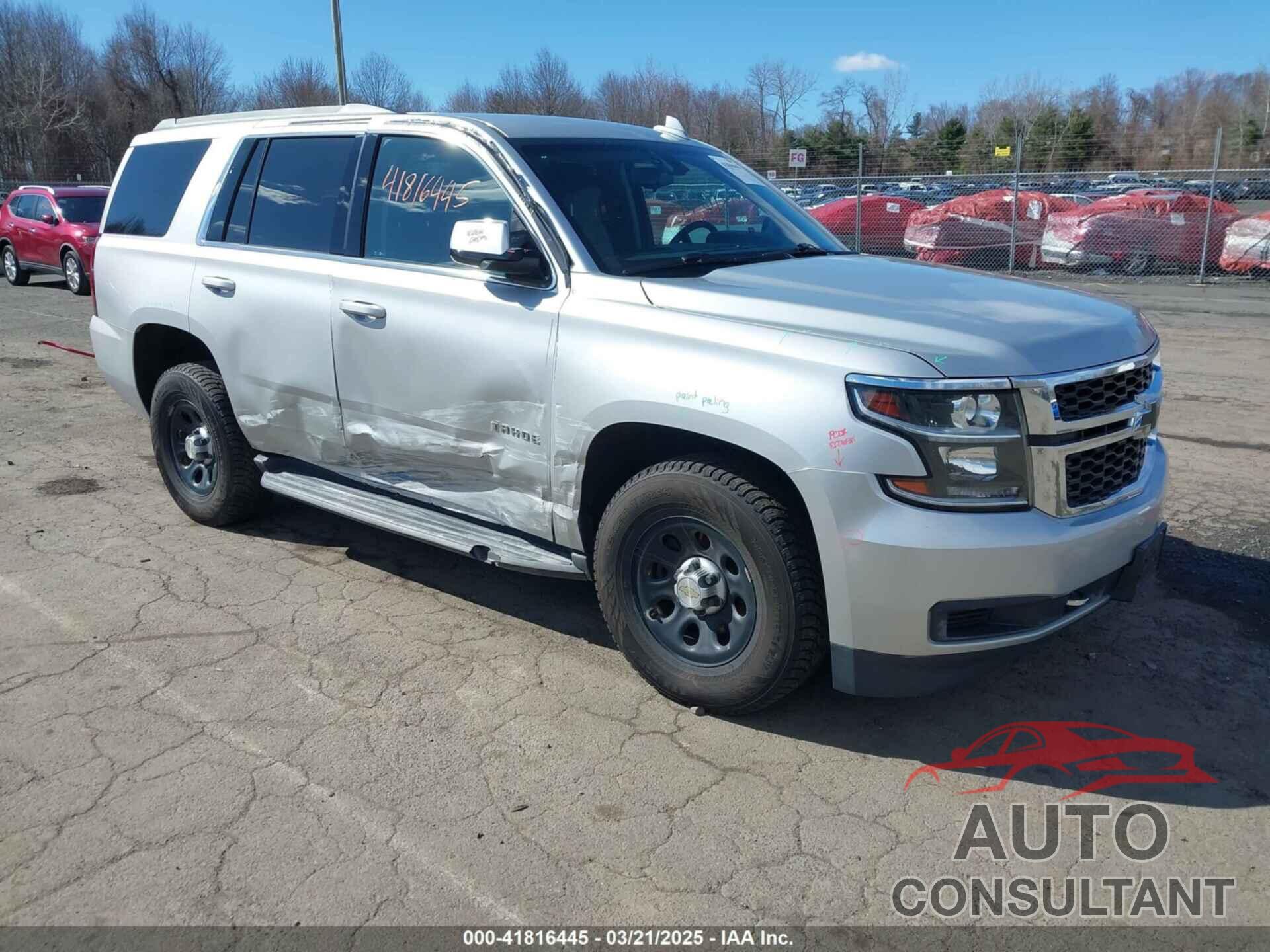 CHEVROLET TAHOE 2016 - 1GNSKAKC4GR453695