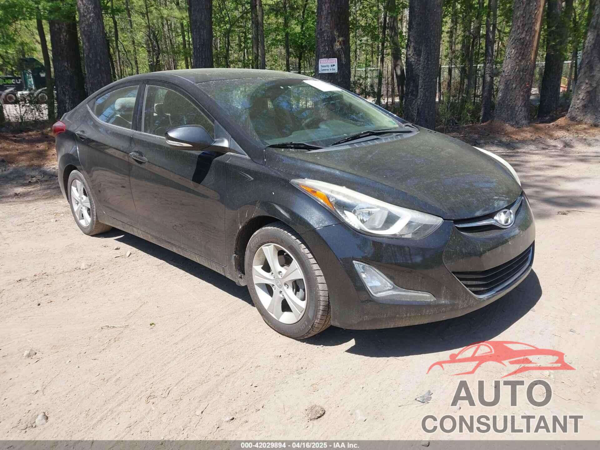 HYUNDAI ELANTRA 2016 - KMHDH4AE1GU566386