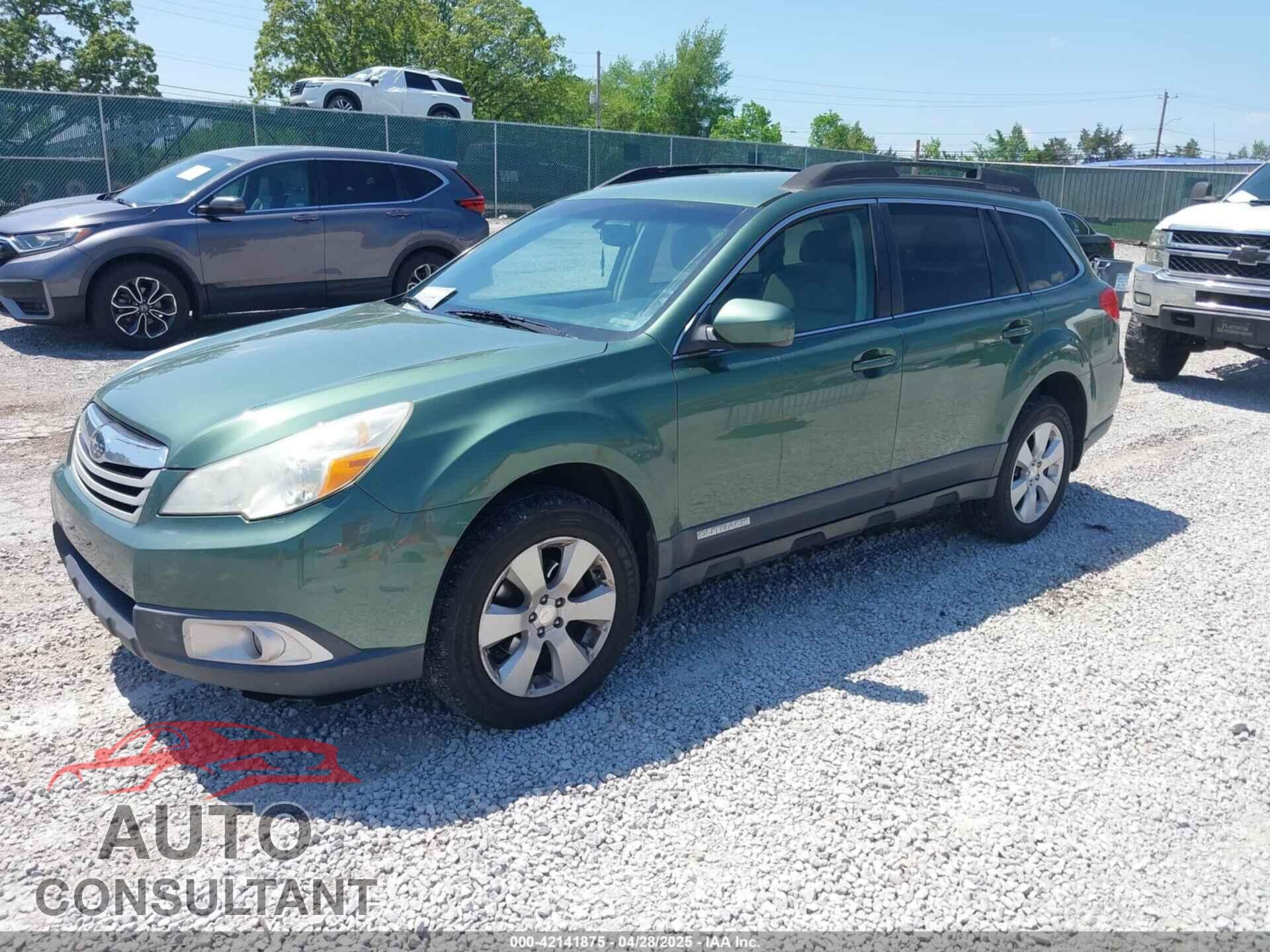 SUBARU OUTBACK 2011 - 4S4BRCCC8B3374875