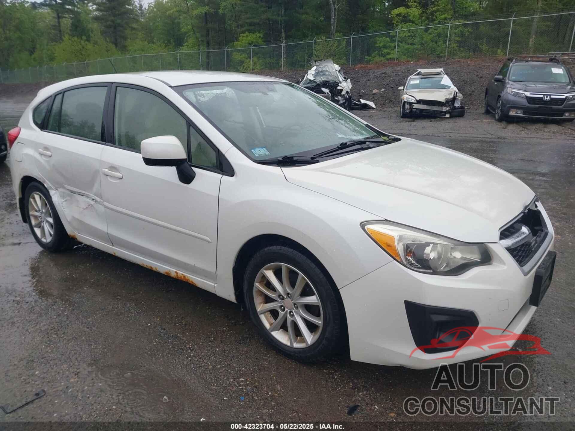 SUBARU IMPREZA 2012 - JF1GPAC67CH228301