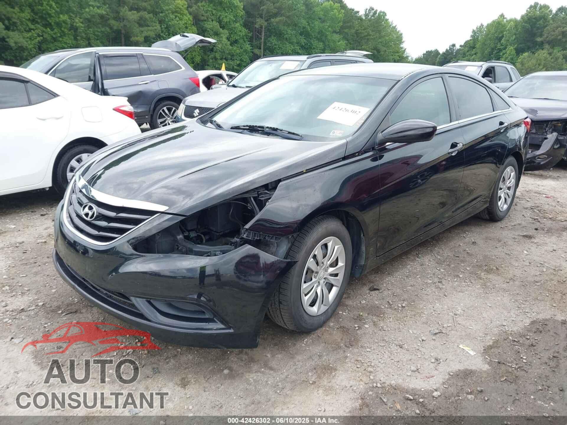 HYUNDAI SONATA 2012 - 5NPEB4AC7CH313036