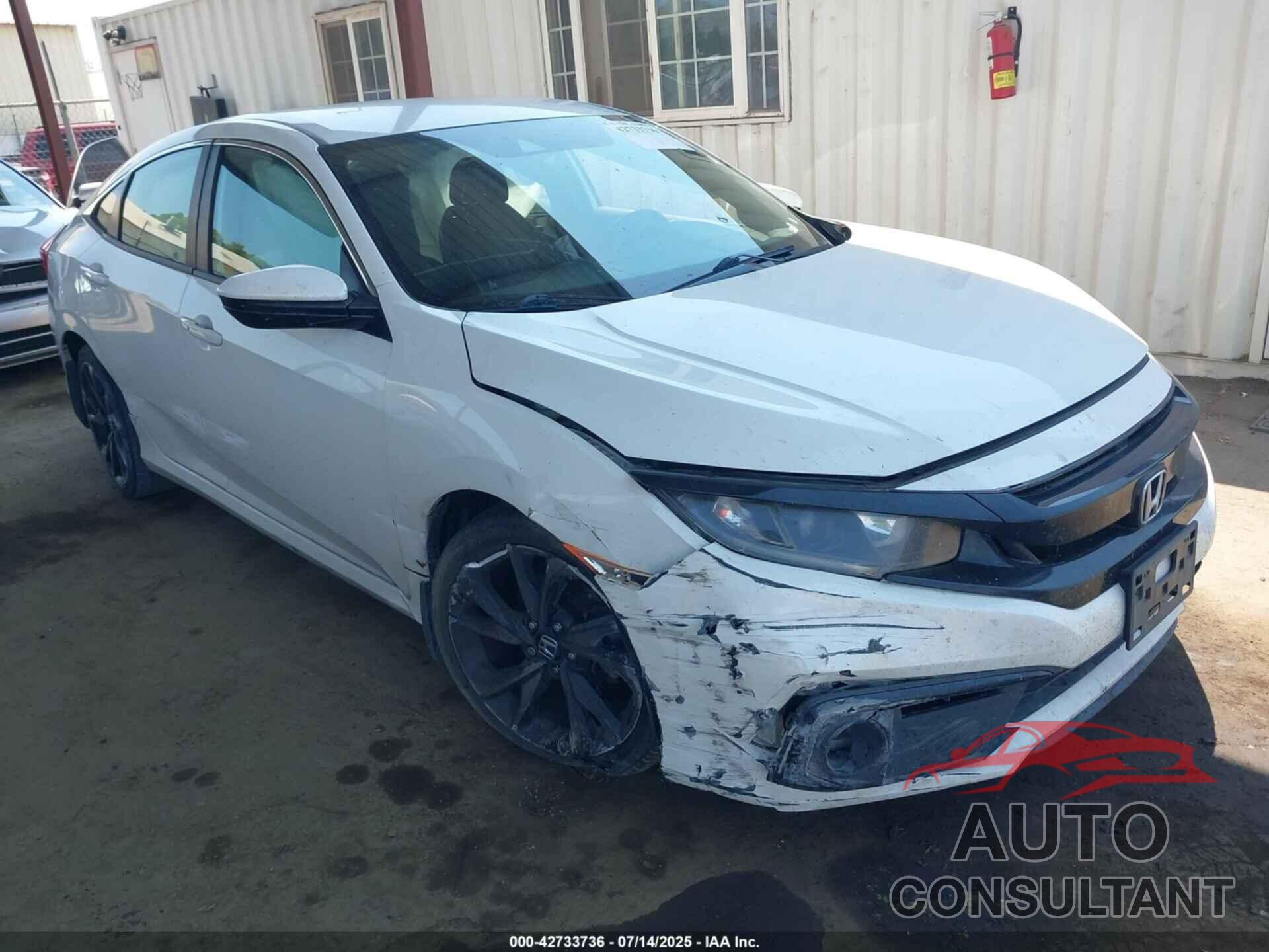 HONDA CIVIC 2019 - 19XFC2F81KE209154