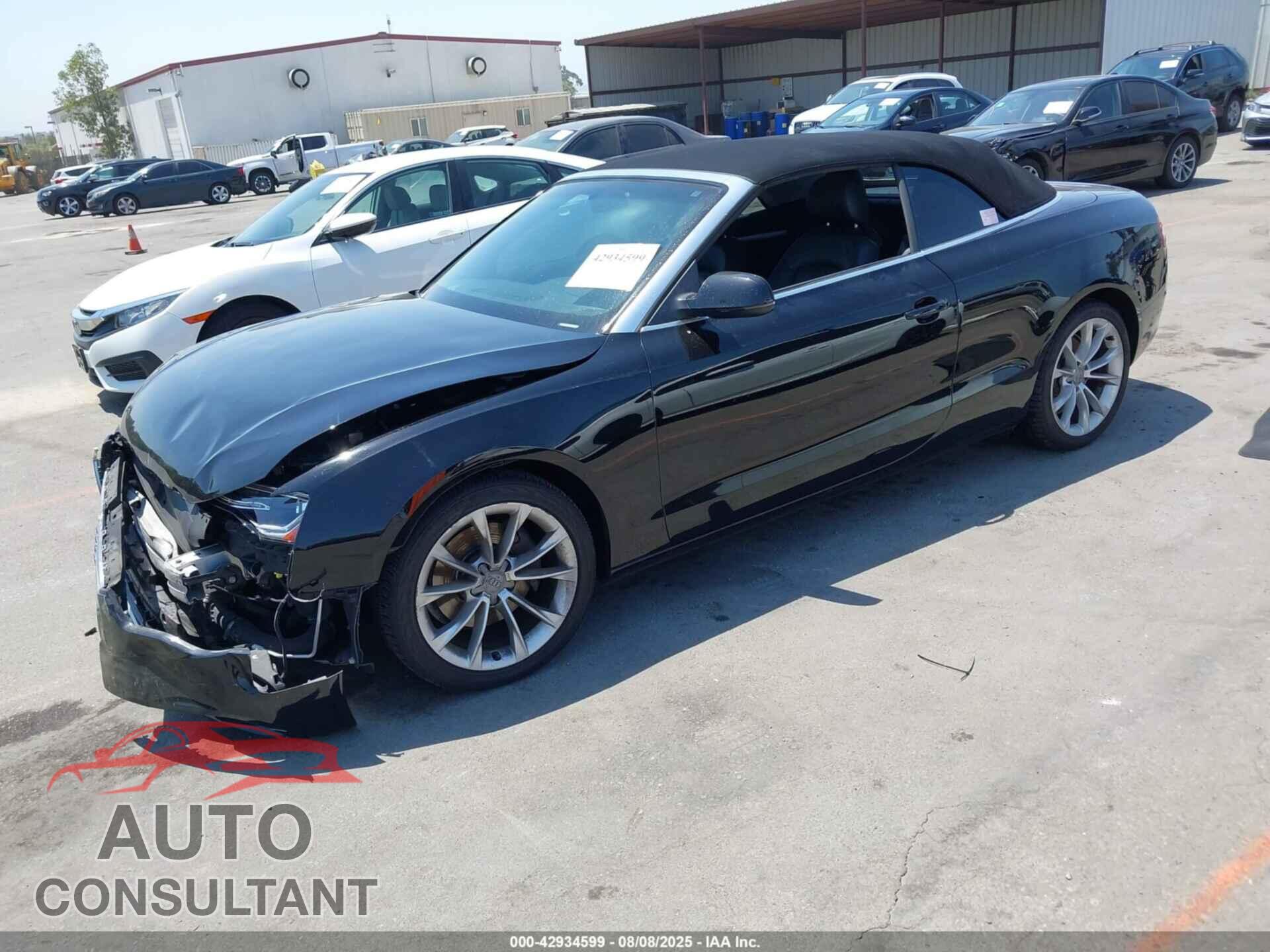 AUDI A5 2013 - WAUCFAFH9DN012748