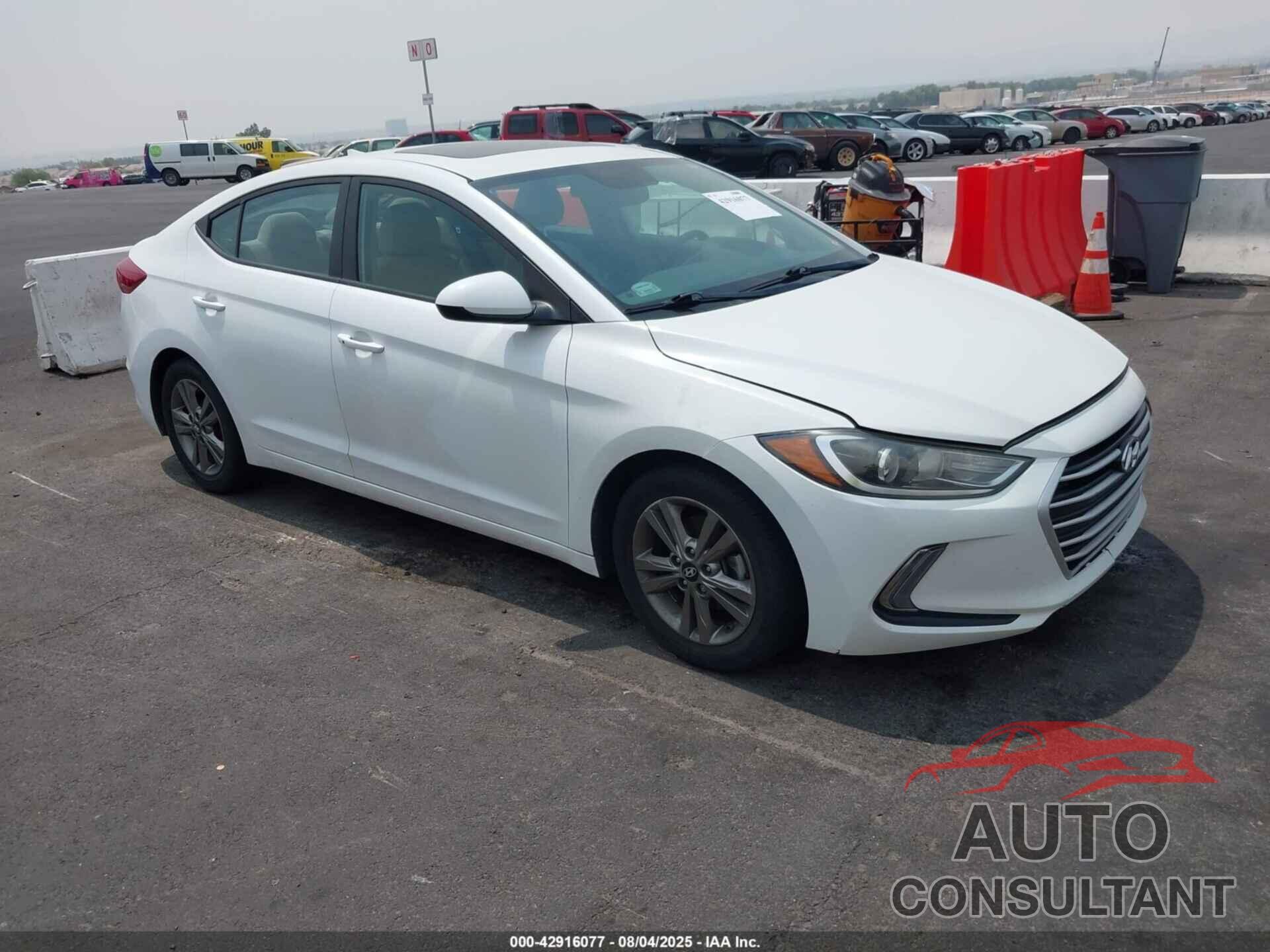 HYUNDAI ELANTRA 2017 - 5NPD84LF7HH155080