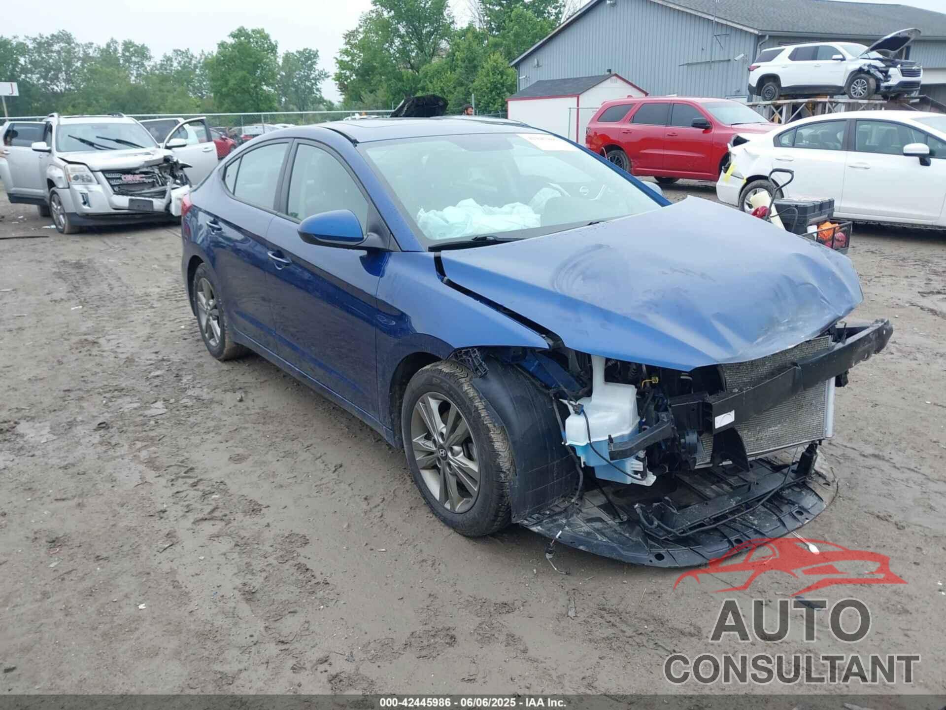 HYUNDAI ELANTRA 2018 - 5NPD84LF7JH275743