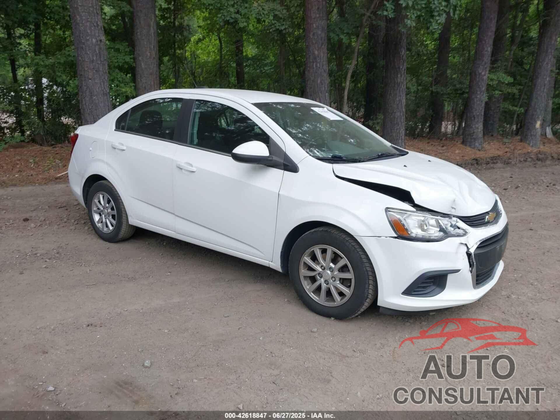 CHEVROLET SONIC 2017 - 1G1JD5SG6H4148666