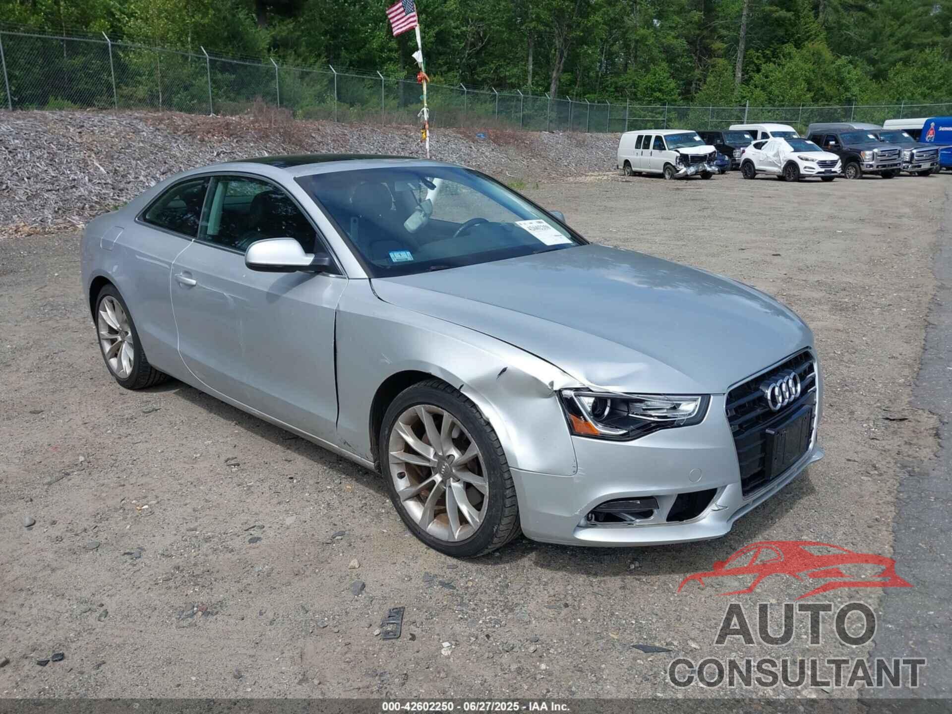 AUDI A5 2014 - WAULFAFR2EA020532