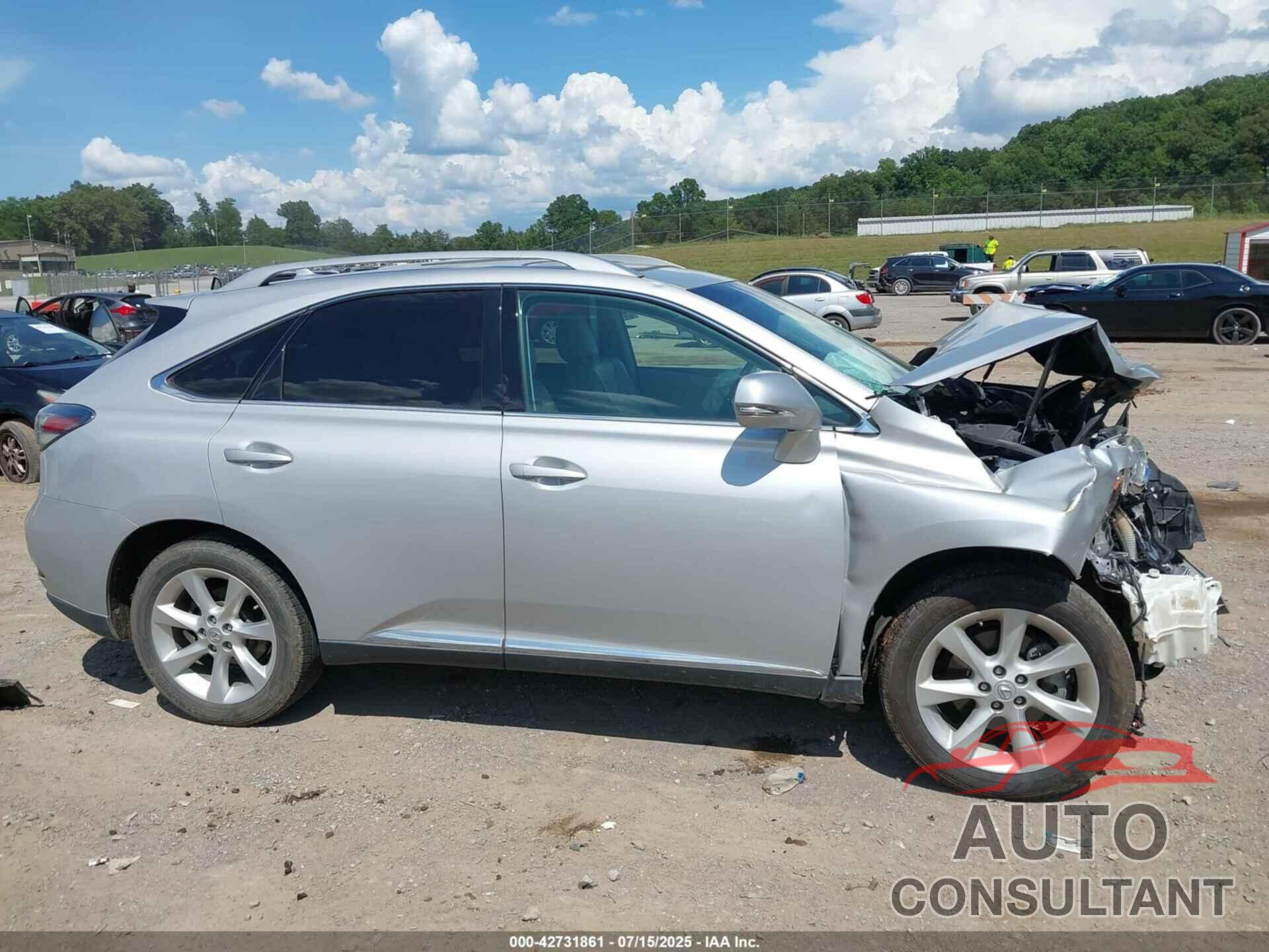 LEXUS RX 350 2010 - 2T2ZK1BA4AC030893