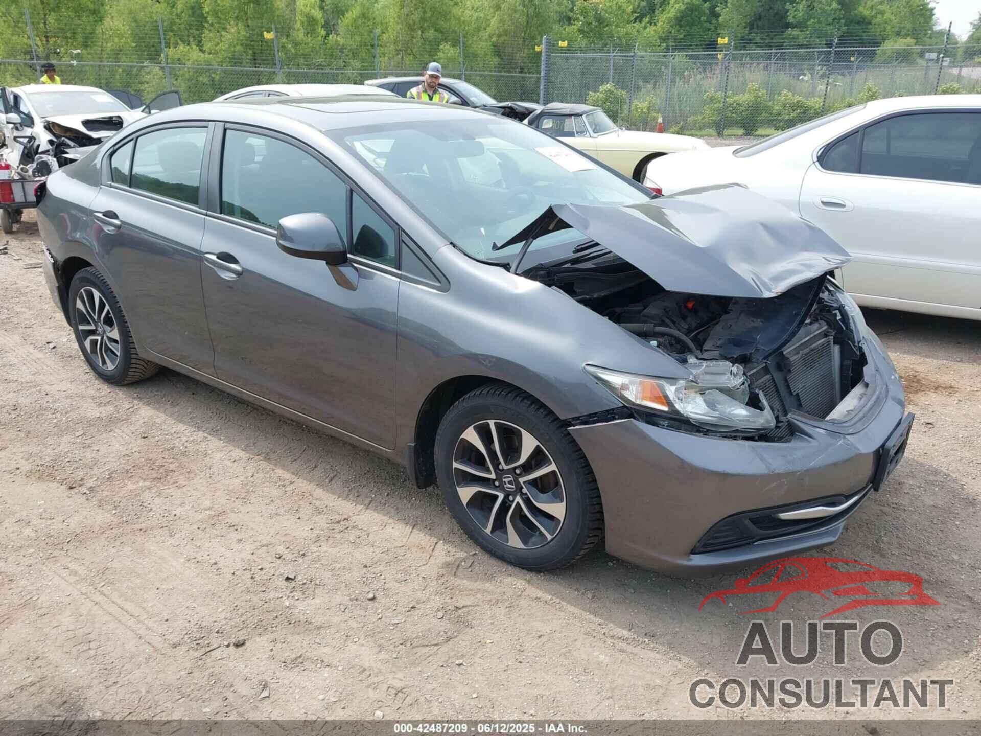 HONDA CIVIC 2013 - 19XFB2F80DE098151