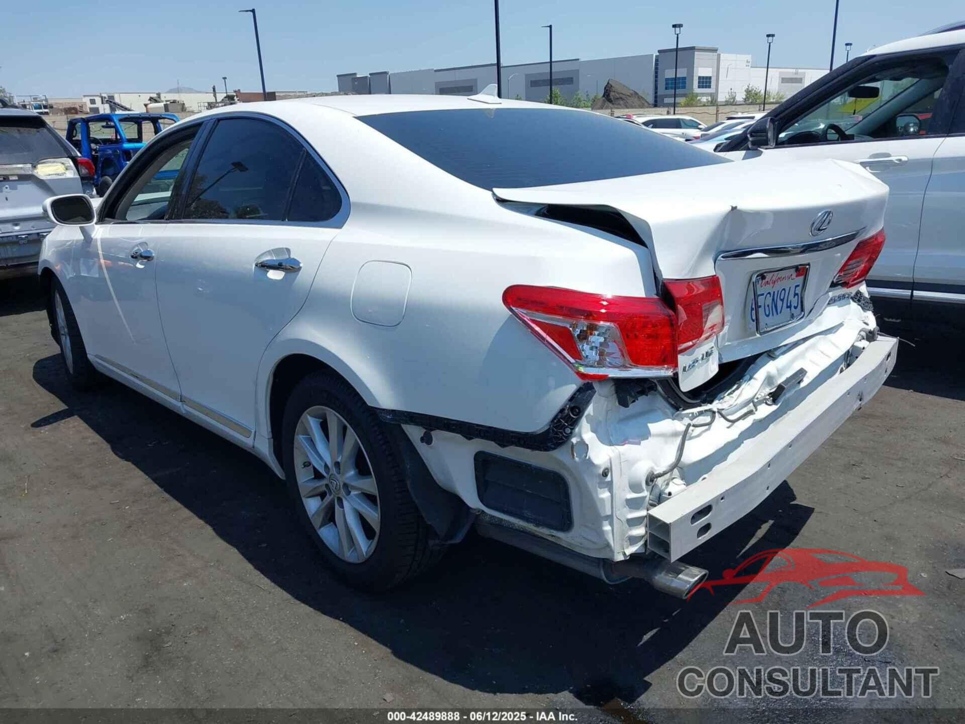 LEXUS ES 350 2010 - JTHBK1EG5A2381850