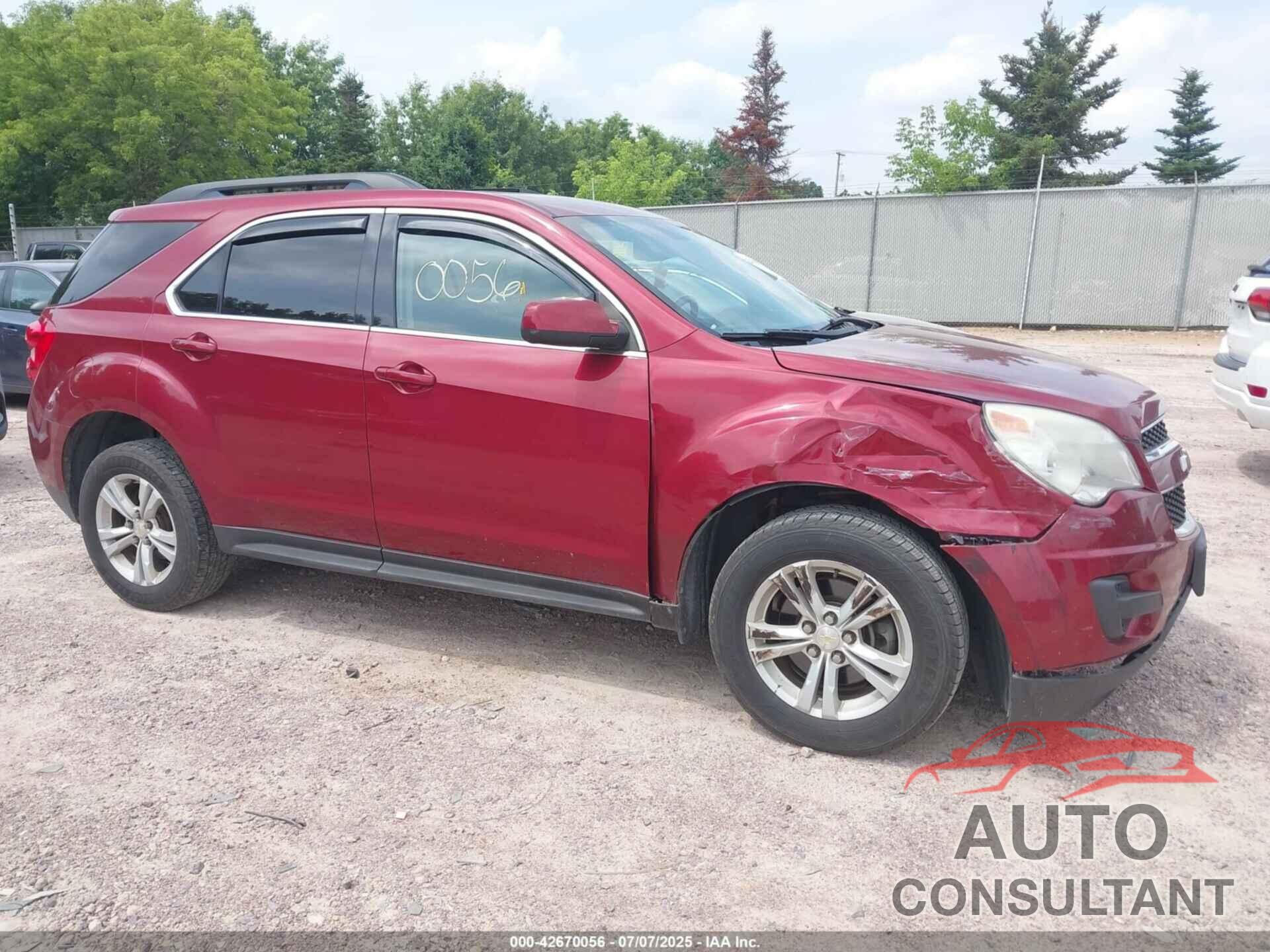 CHEVROLET EQUINOX 2011 - 2CNFLEEC8B6241618